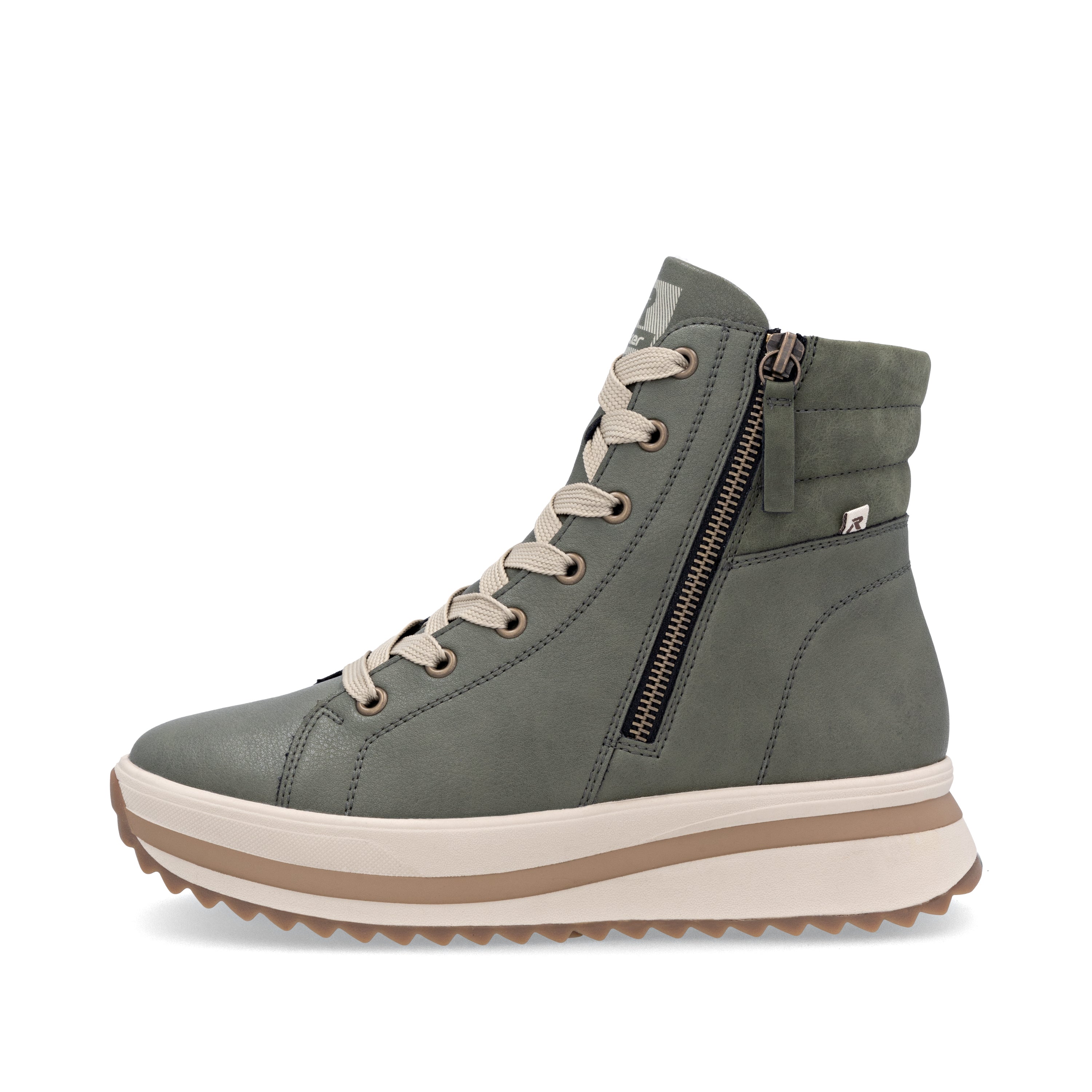 Rieker Woman's Boots - Green | W3870-54 – Rieker.co.uk