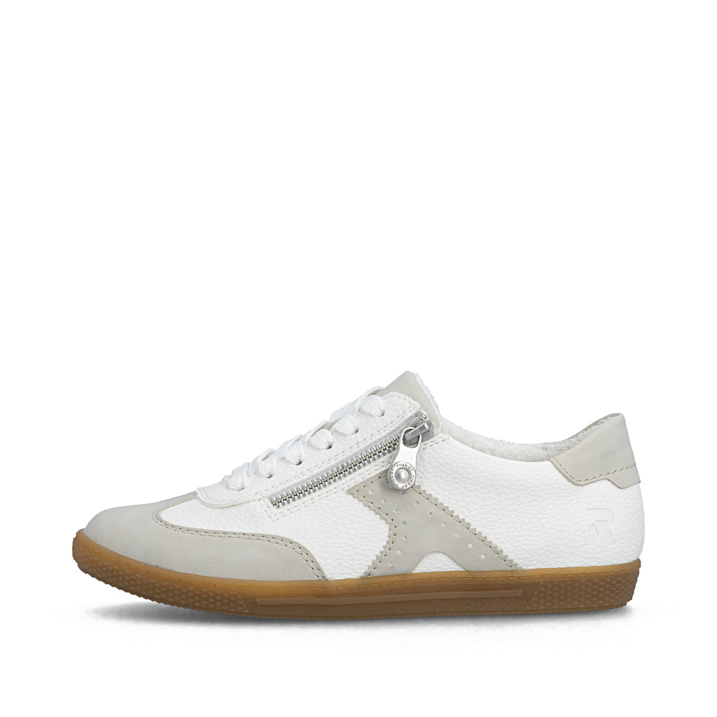 White Zip Shoes for Women | Rieker L9700-80