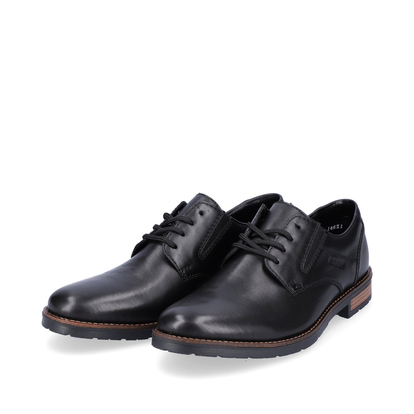 Rieker Men's Lace-up Shoe - Black | 14621-00