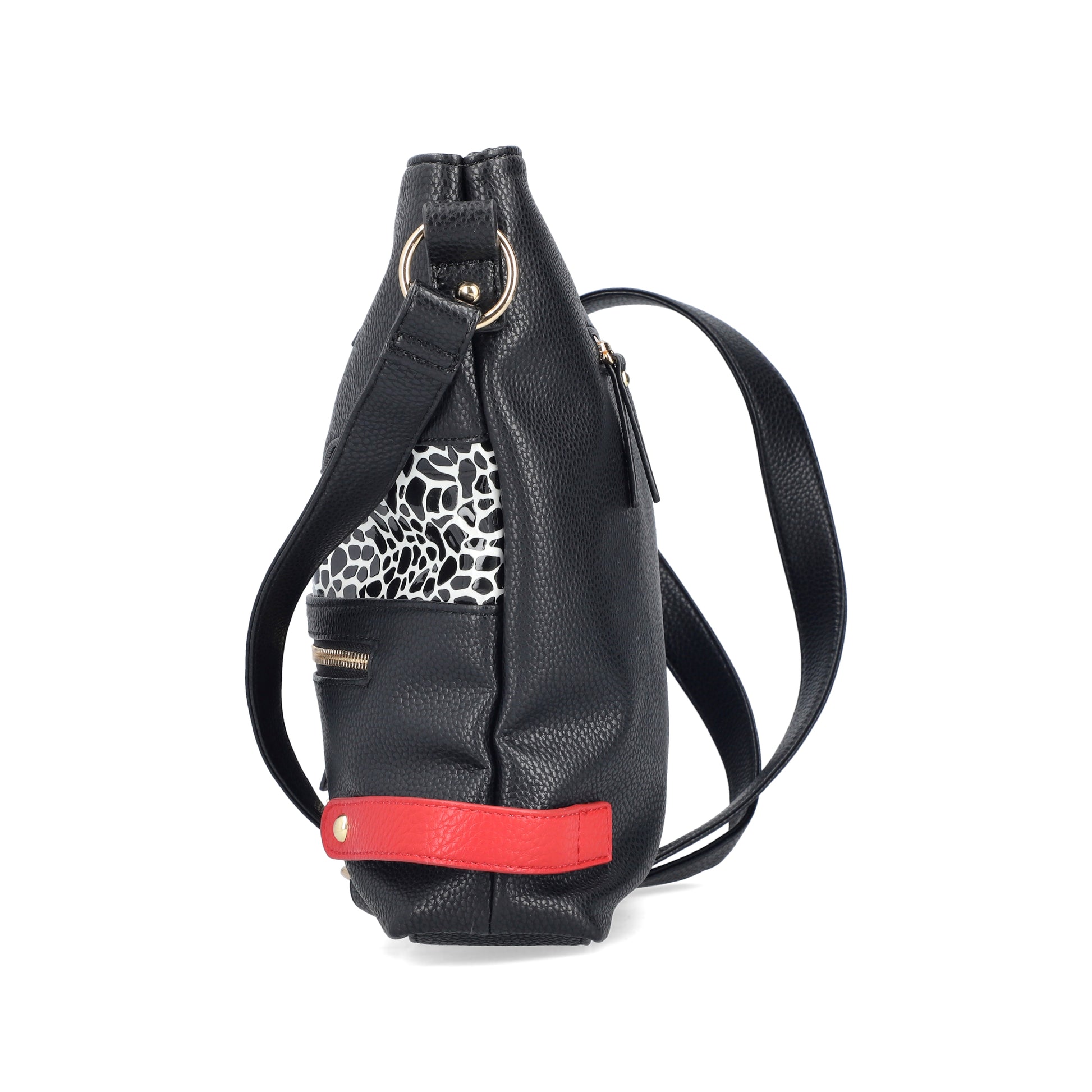 Black Zip Bags for Women | Rieker H1517-01