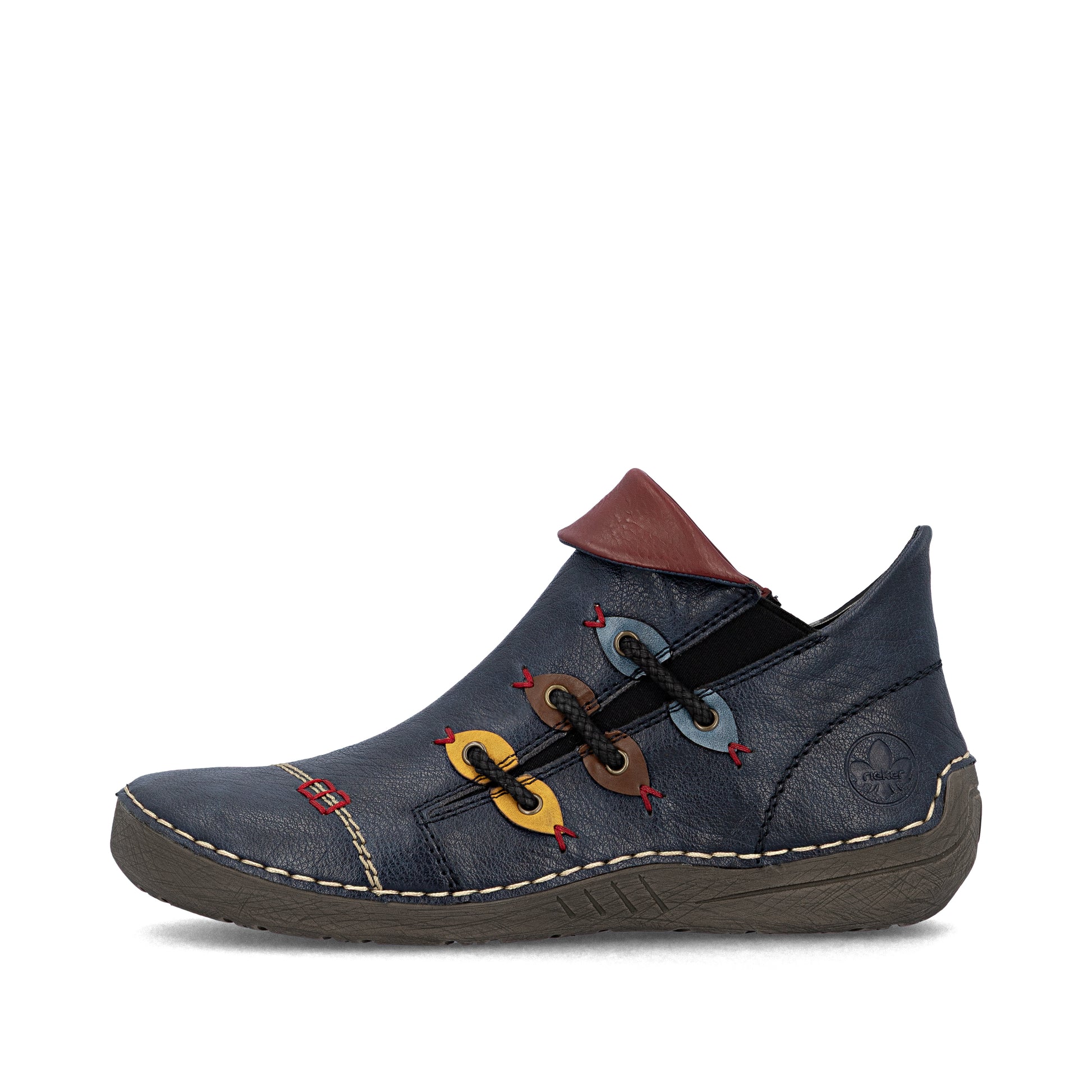 Blue Zip Boots for Women | Rieker 72581-14
