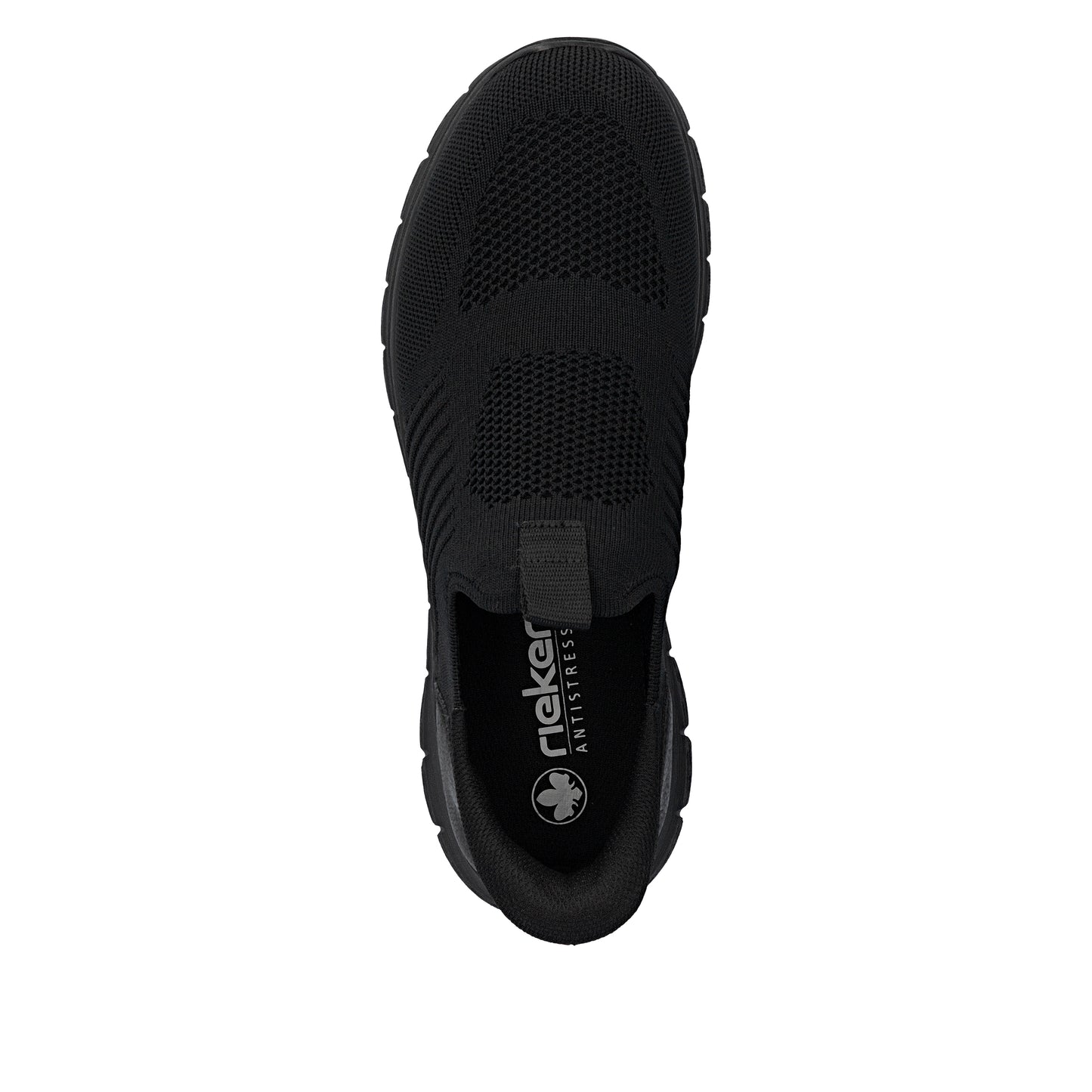 Rieker Men's Slip-on Trainer - Black | B6659-01