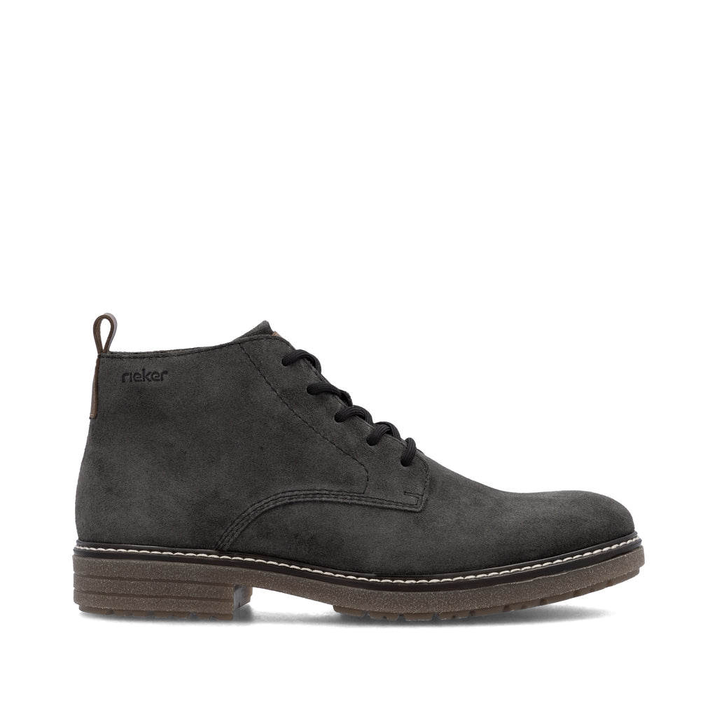 Grey Zip Boots for Men | Rieker 33106-45