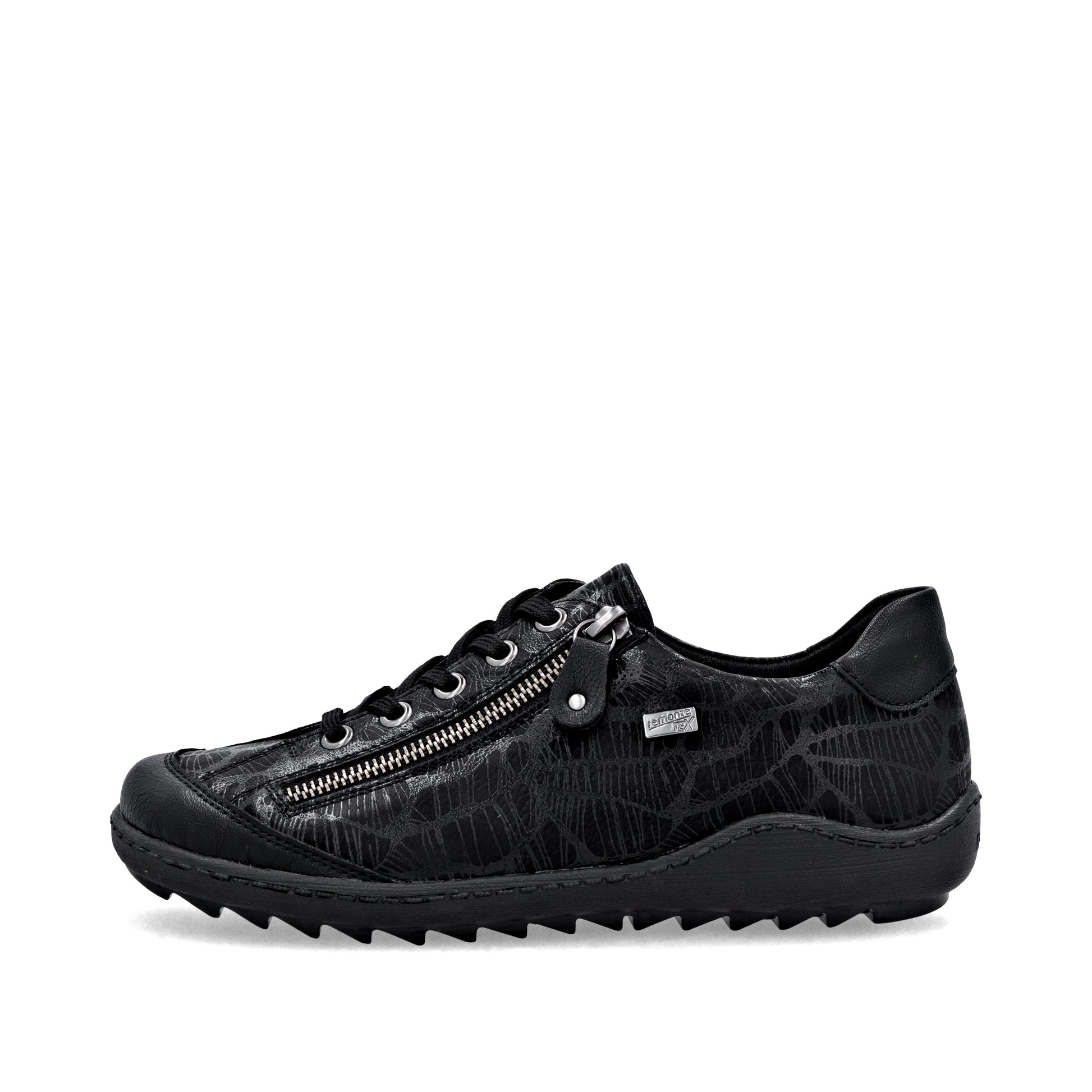 Black Zip Shoes for Women | Remonte R1402-00