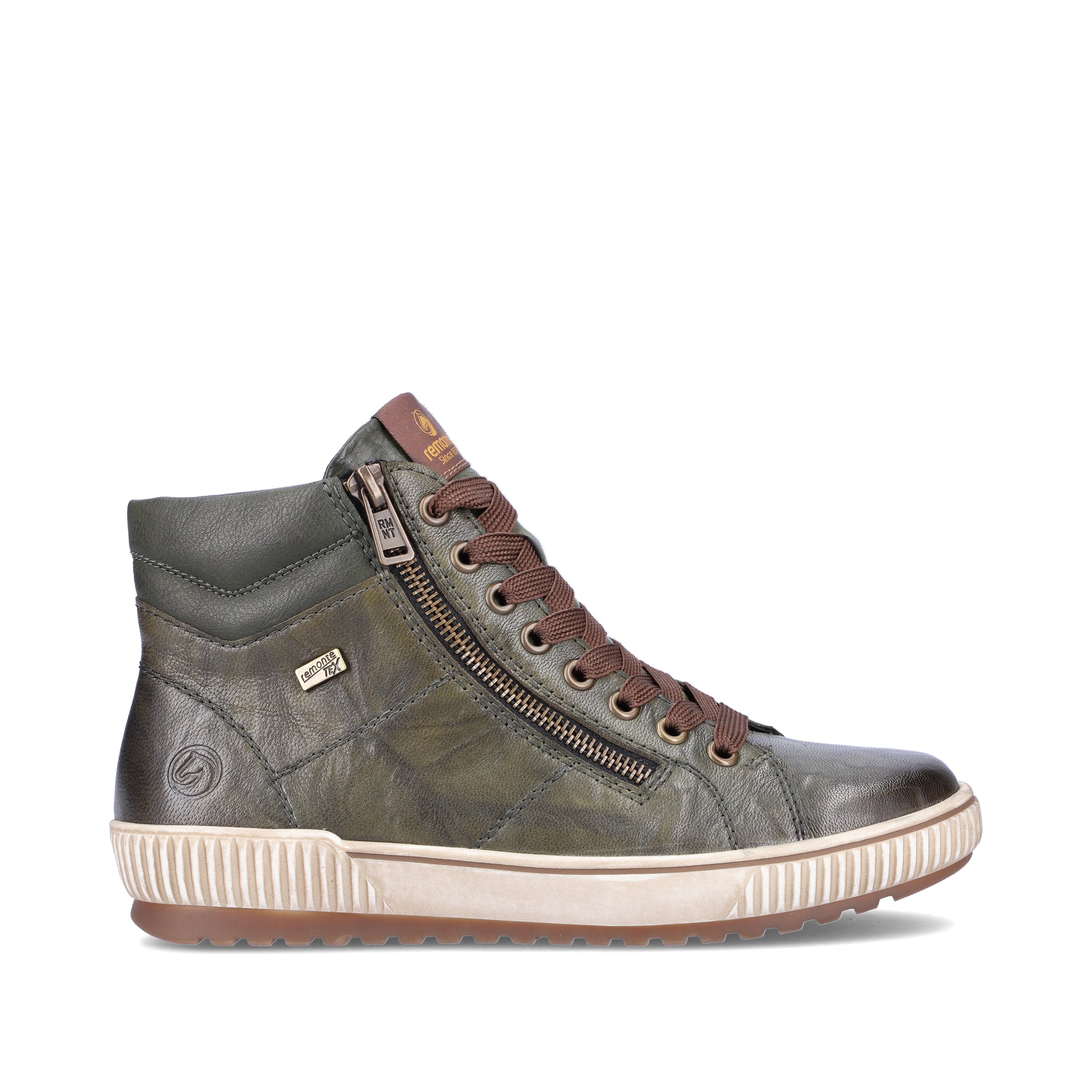 Green Zip Boots for Women | Remonte D0772-52