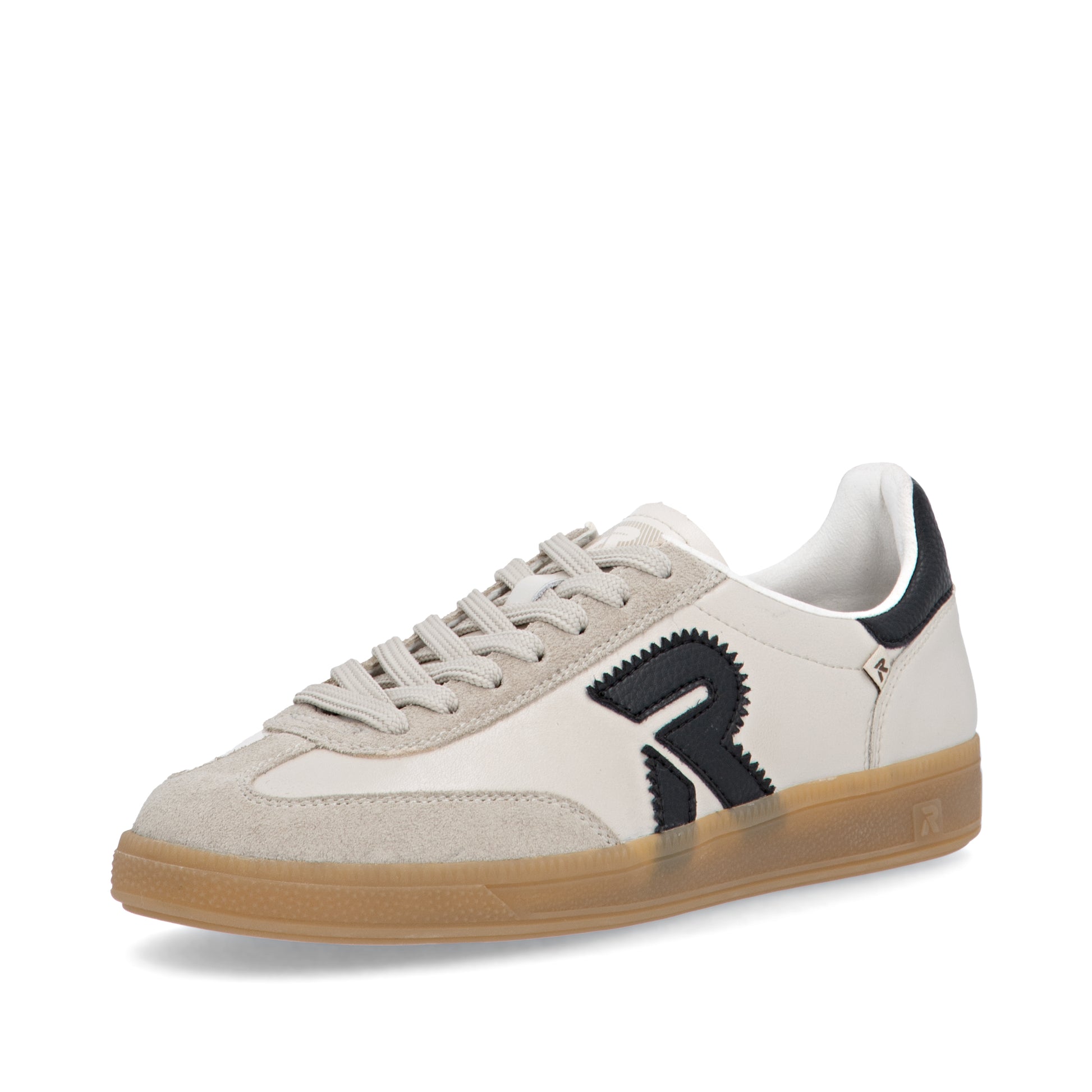 Beige Elasticated Shoes for Women | Rieker W2200-60