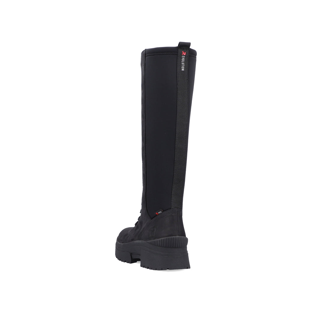 Black Zip Boots for Women | Rieker Sport W0390-00