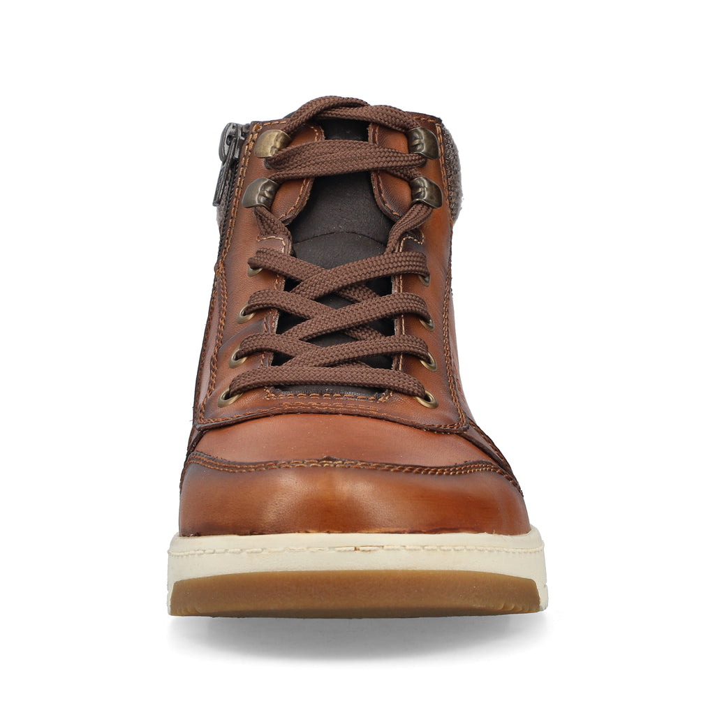 Brown Zip Boots for Men | Rieker 17530-25