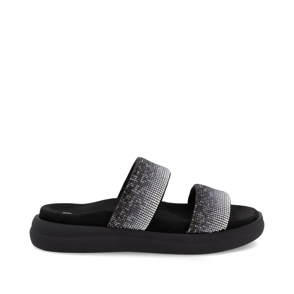Black Slip-On Sandals for Women | Remonte D2N50-03