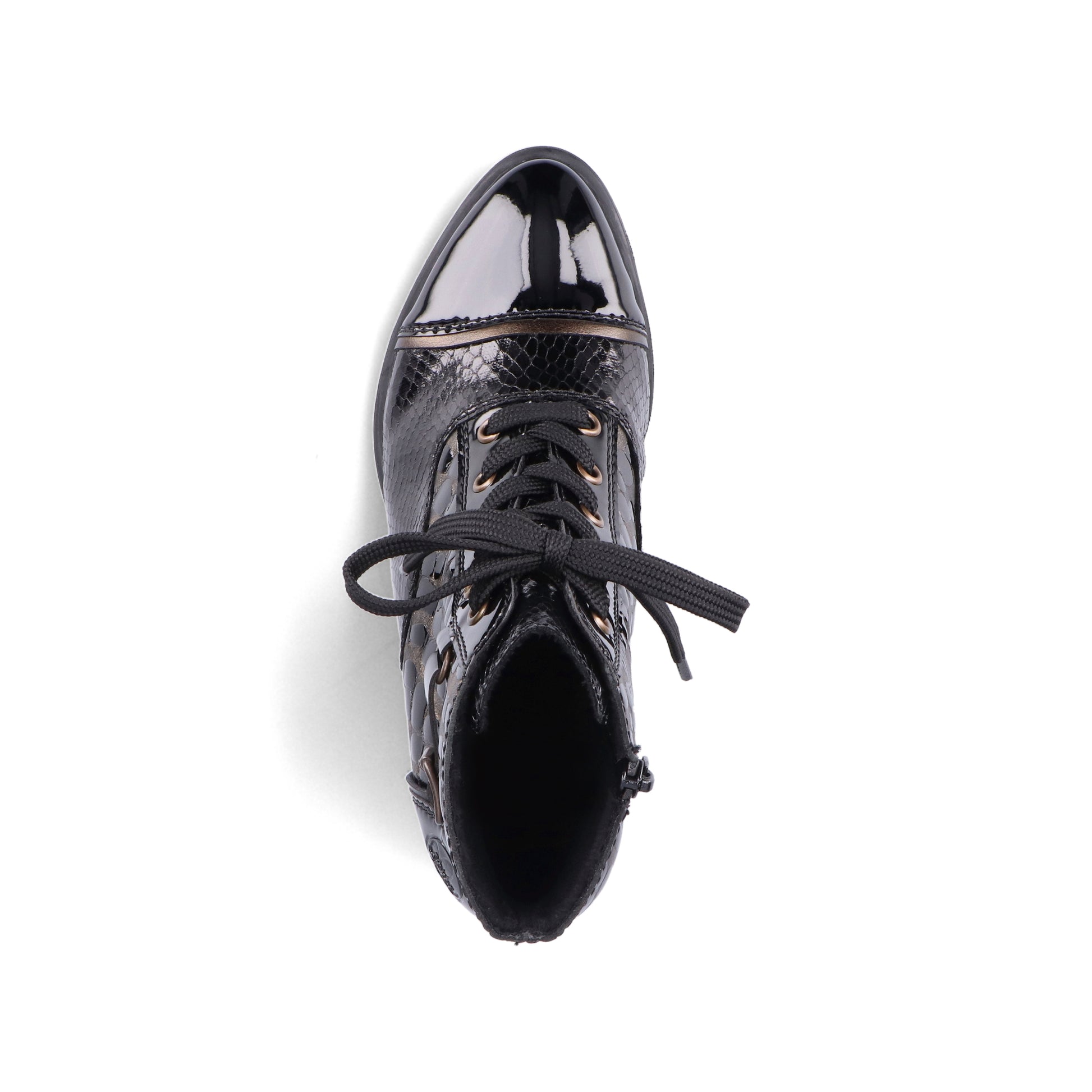 Black Zip Boots for Women | Rieker Y2032-00