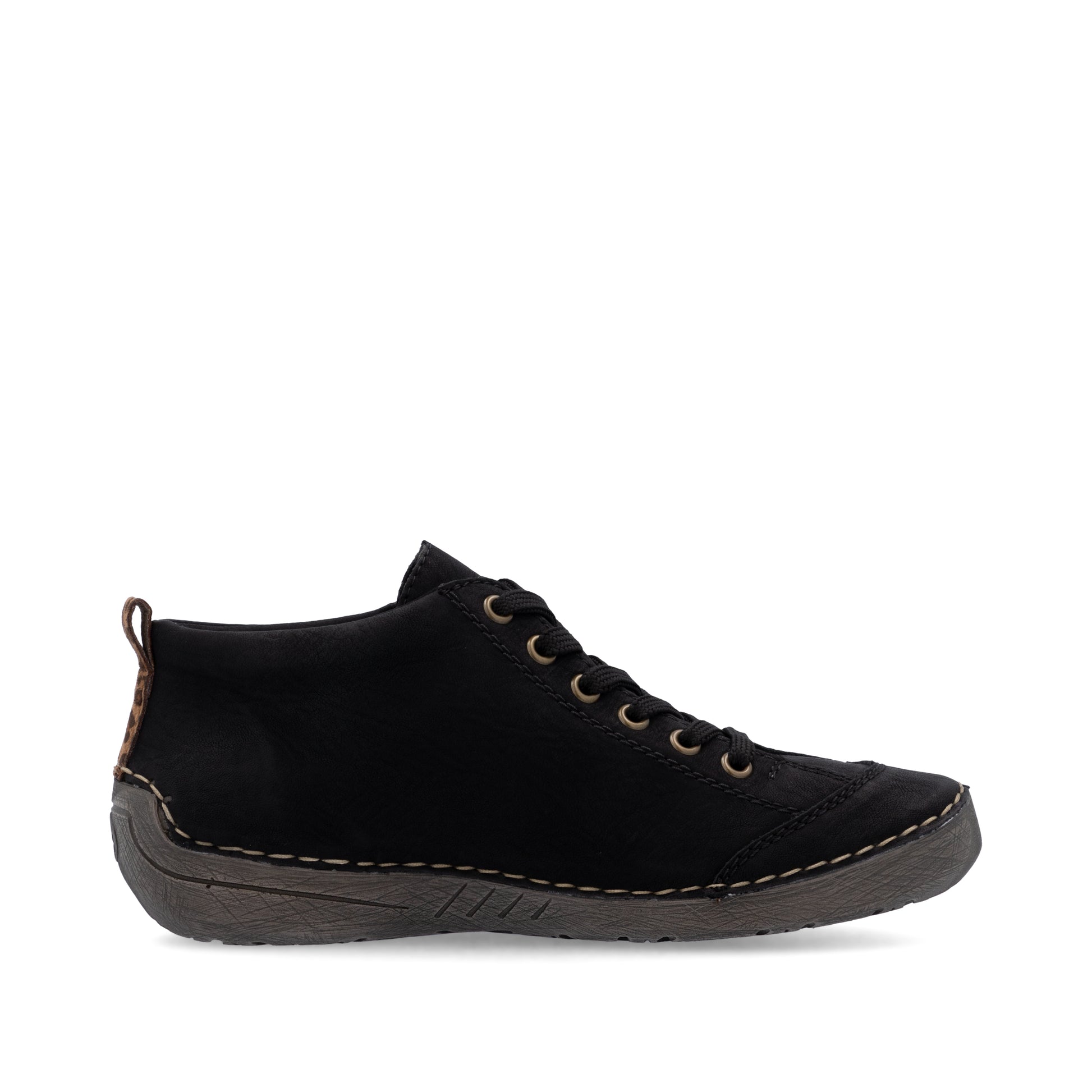 Black Zip Boots for Women | Rieker 52514-00
