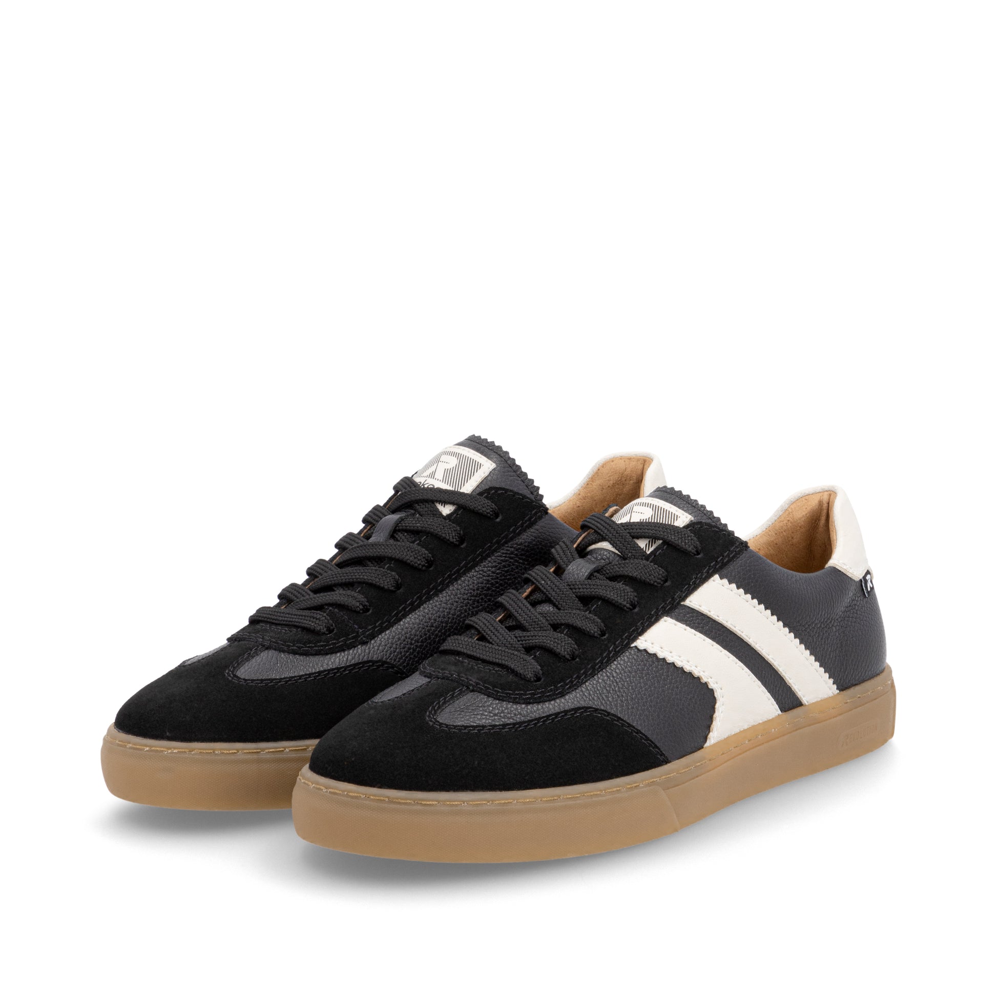 Black Elasticated Shoes for Men | Rieker Sport U0707-00