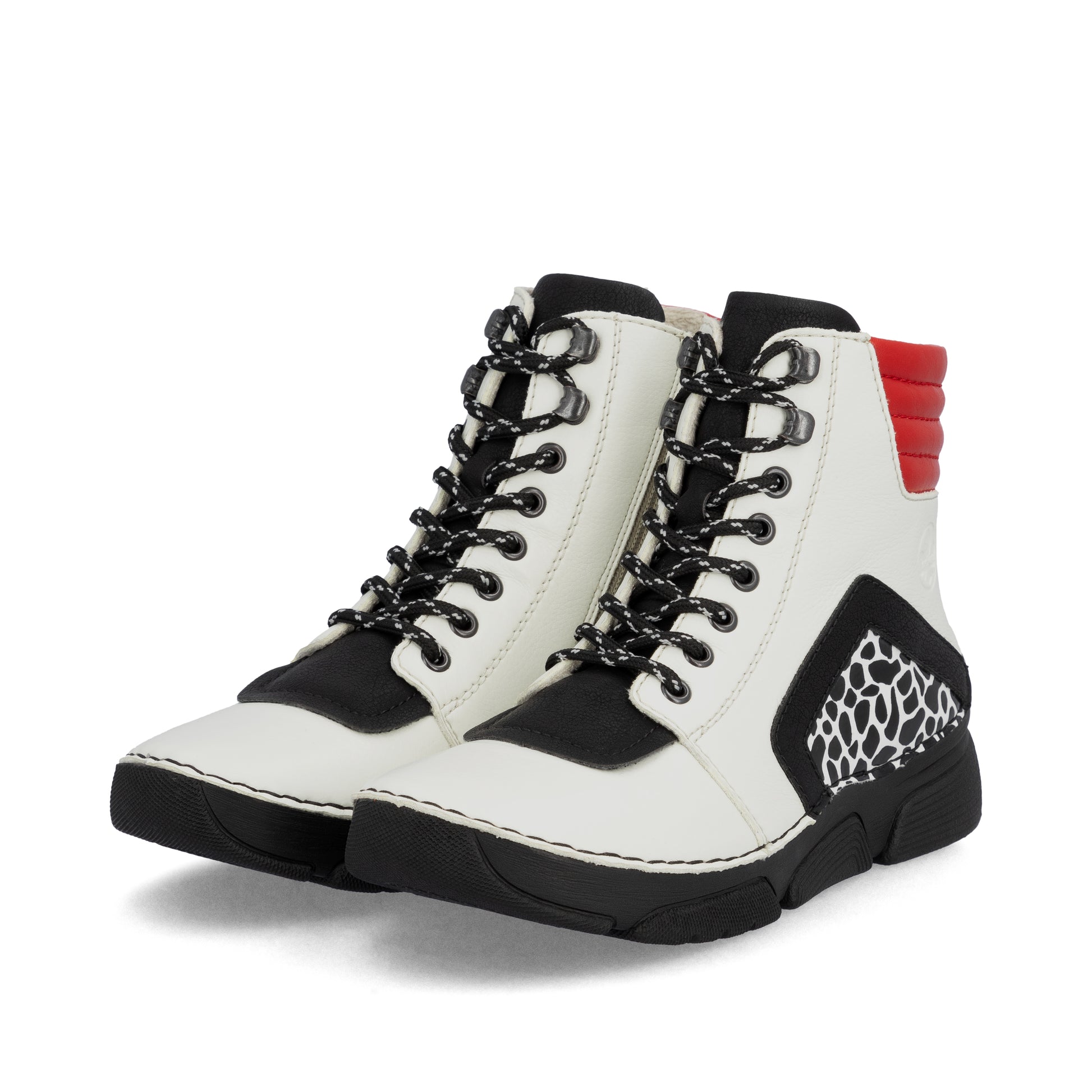 Beige Zip Boots for Women | Rieker 45904-60