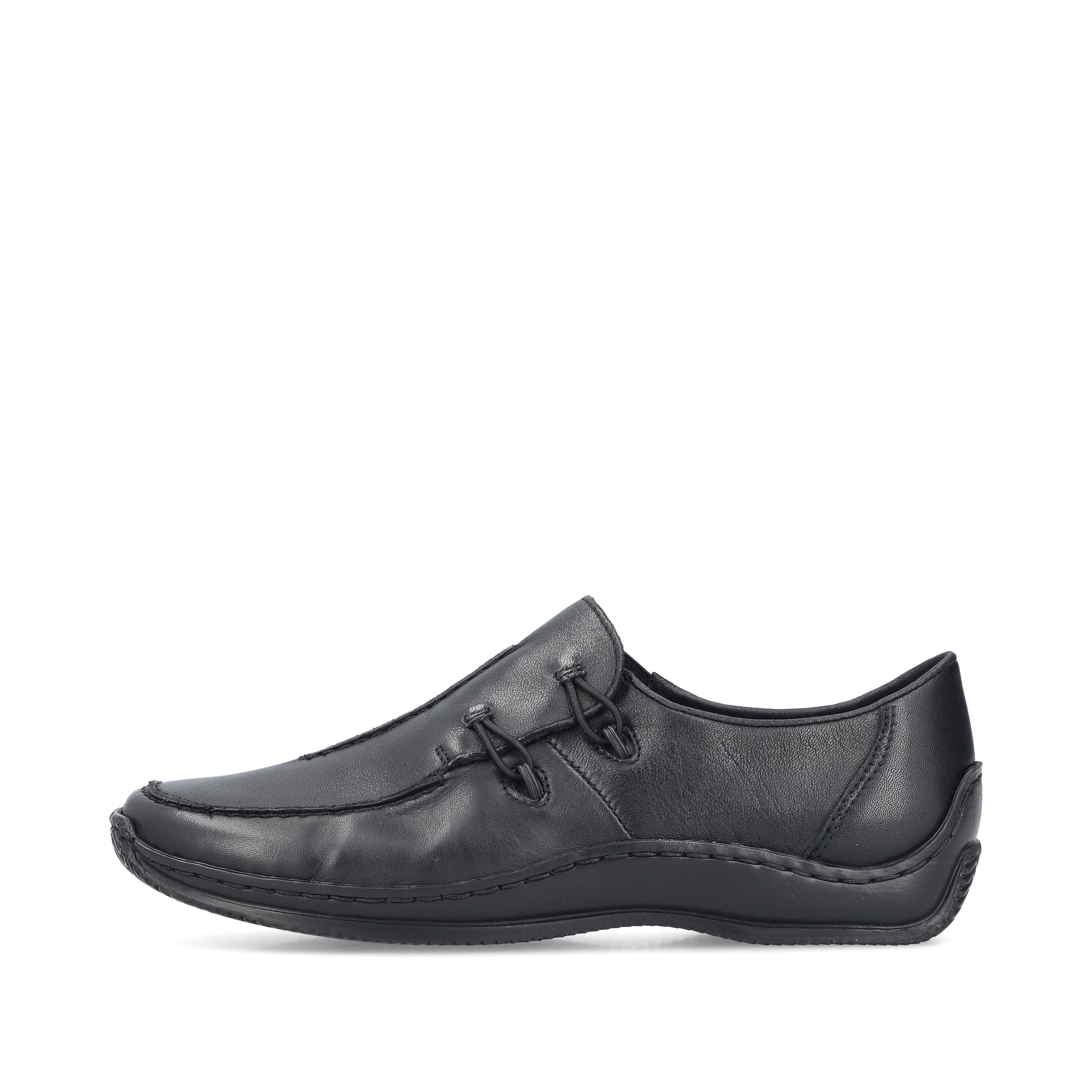 Black Elasticated Shoes for Women | Rieker L1751-00