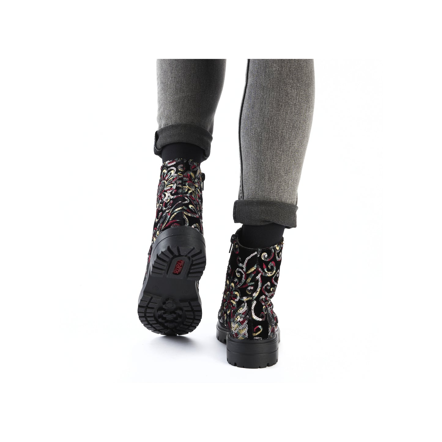 Rieker Woman's Boots - Multi-Coloured | Z2841-90