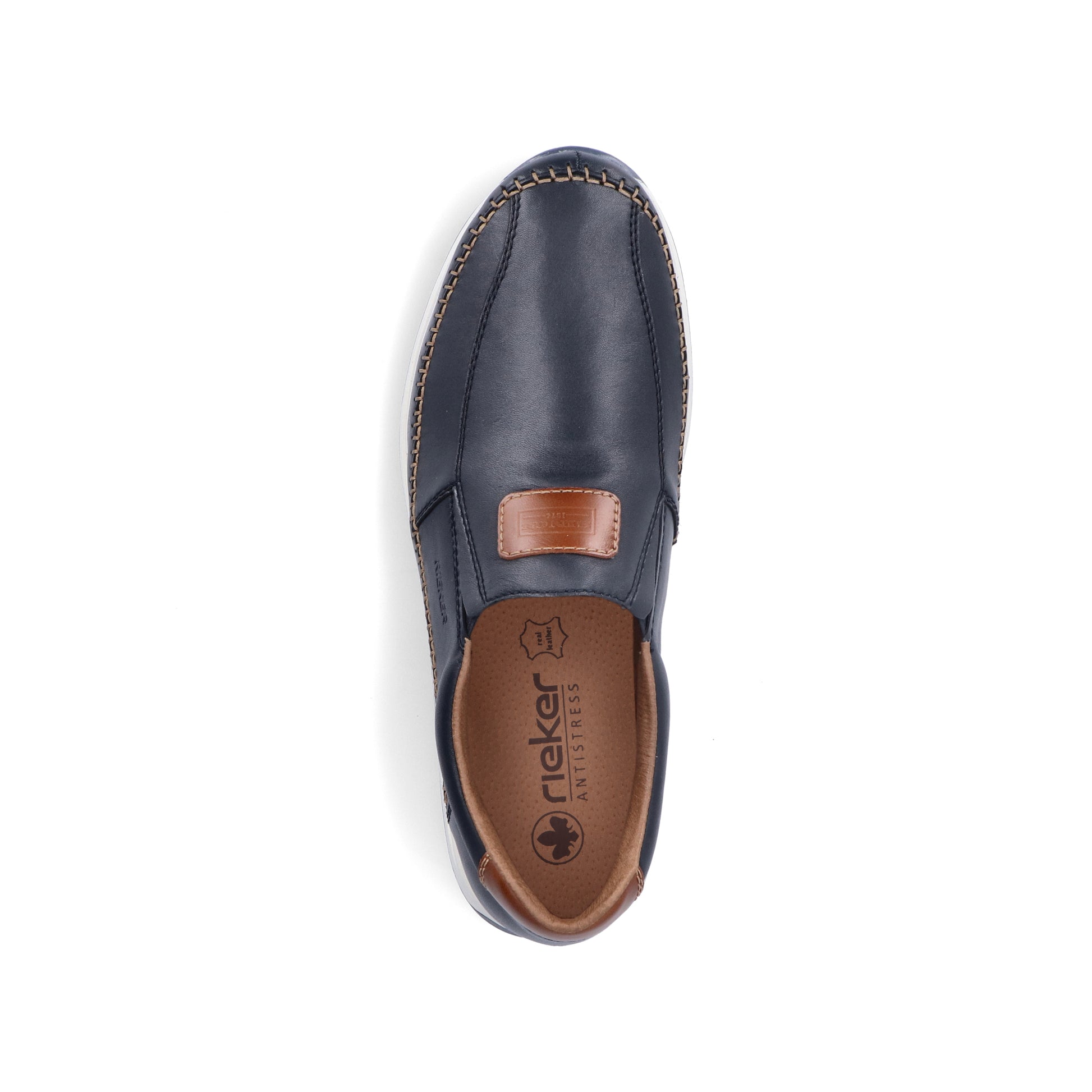 Blue Elasticated Shoes for Men | Rieker 11962-14