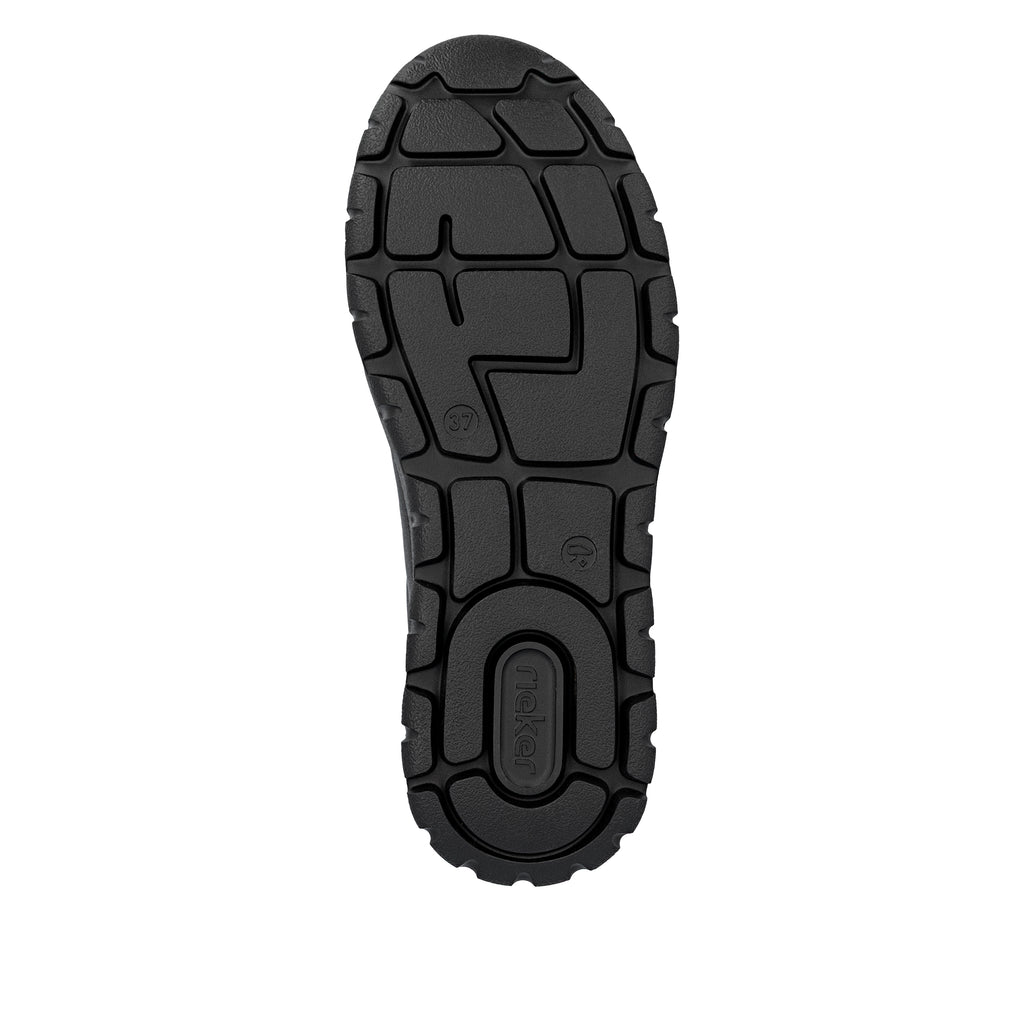 Black Zip Shoes for Women | Rieker N1301-01