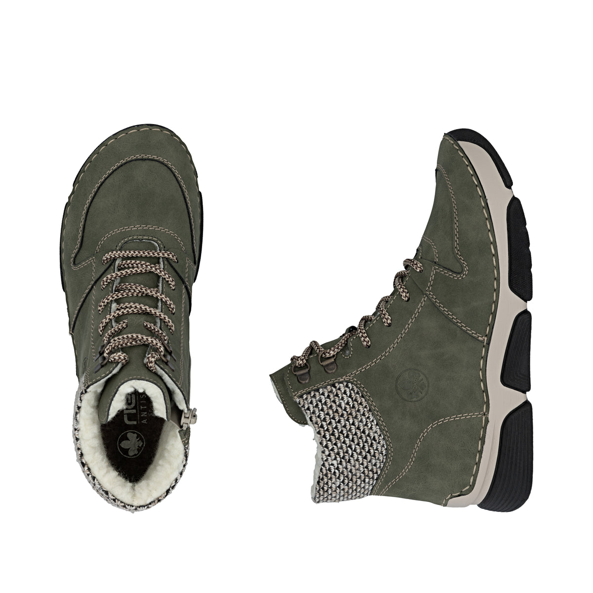 Rieker Green Boot