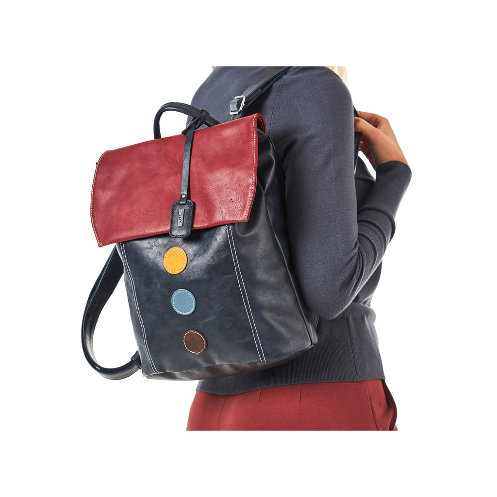 Blue Zip Bags for Women | Rieker H1357-14