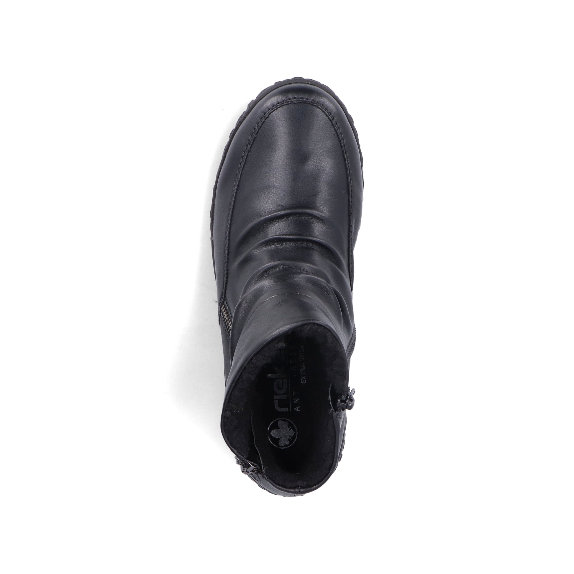 Black Zip Boots for Women | Rieker 59585-01