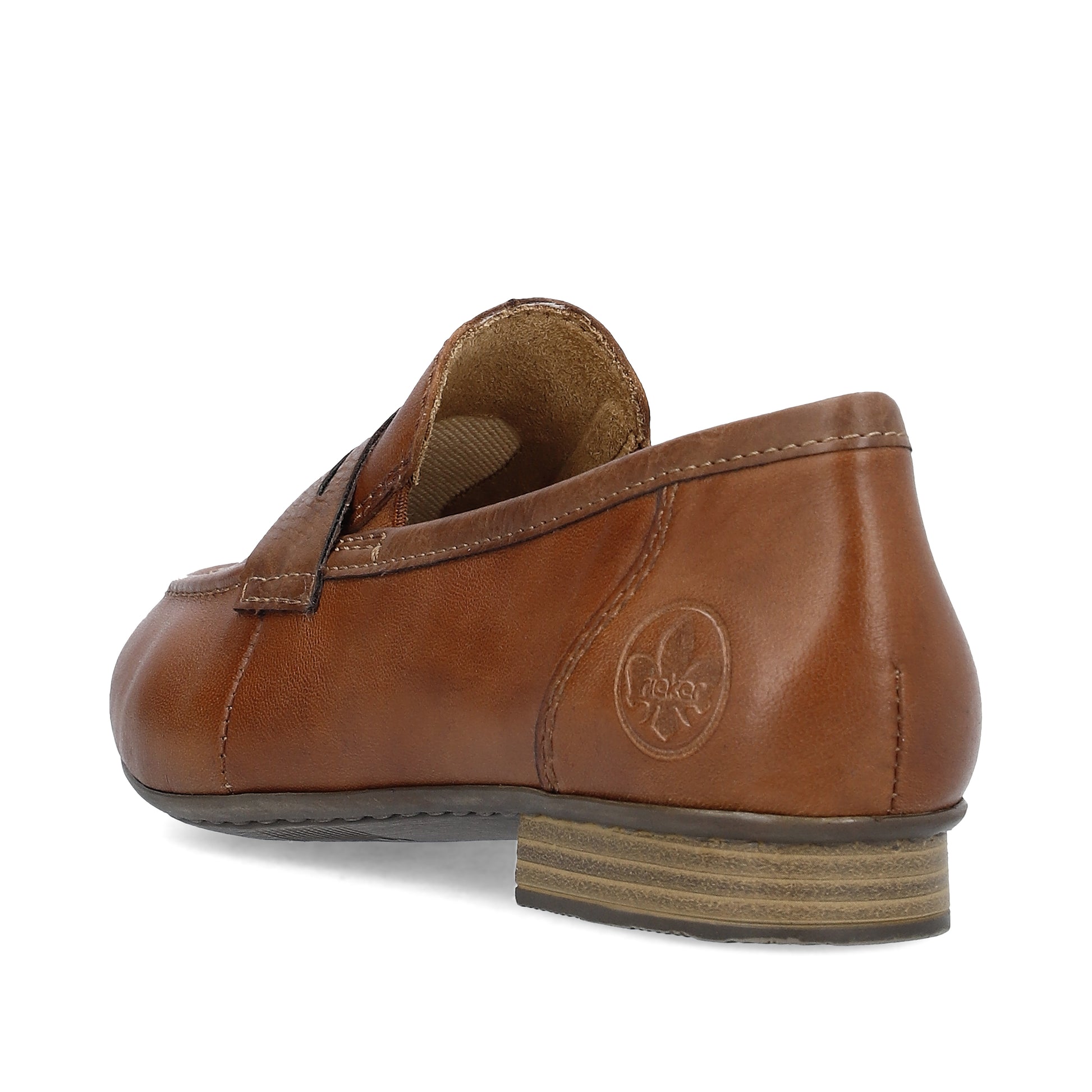 Brown Elasticated Shoes for Women | Rieker 51954-25