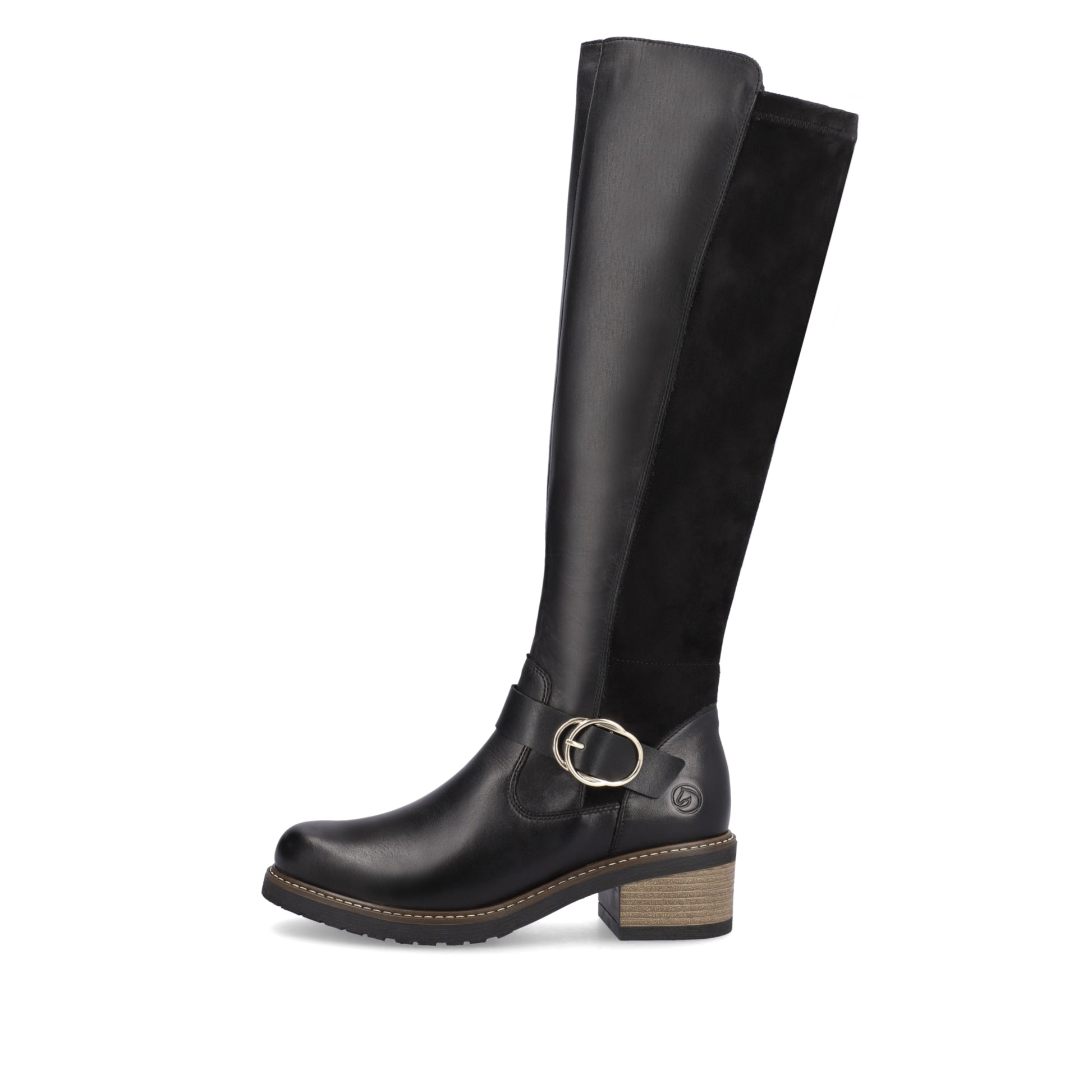 Black Zip Boots for Women | Remonte D1A73-01