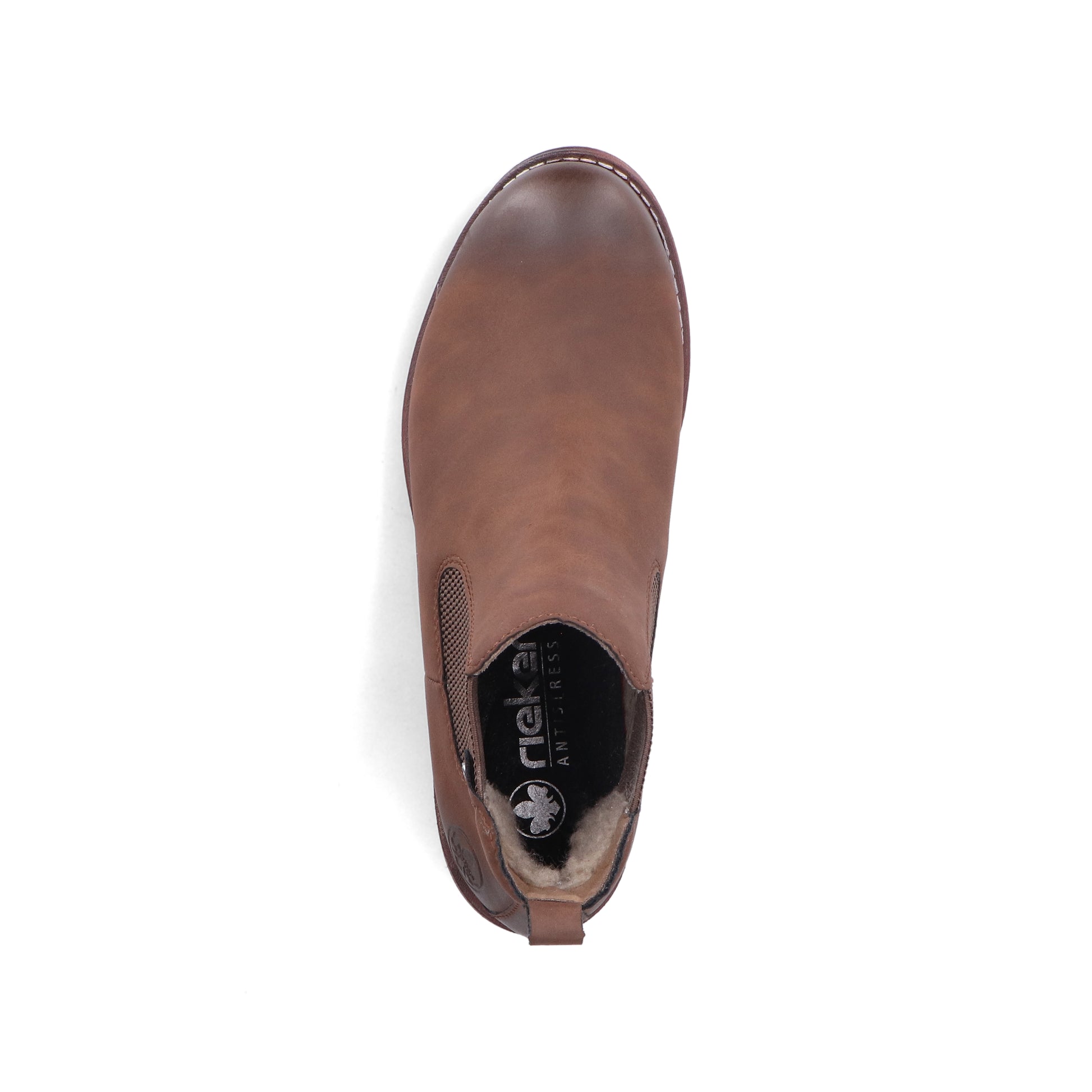 Brown Elasticated Boots for Women | Rieker 79450-24