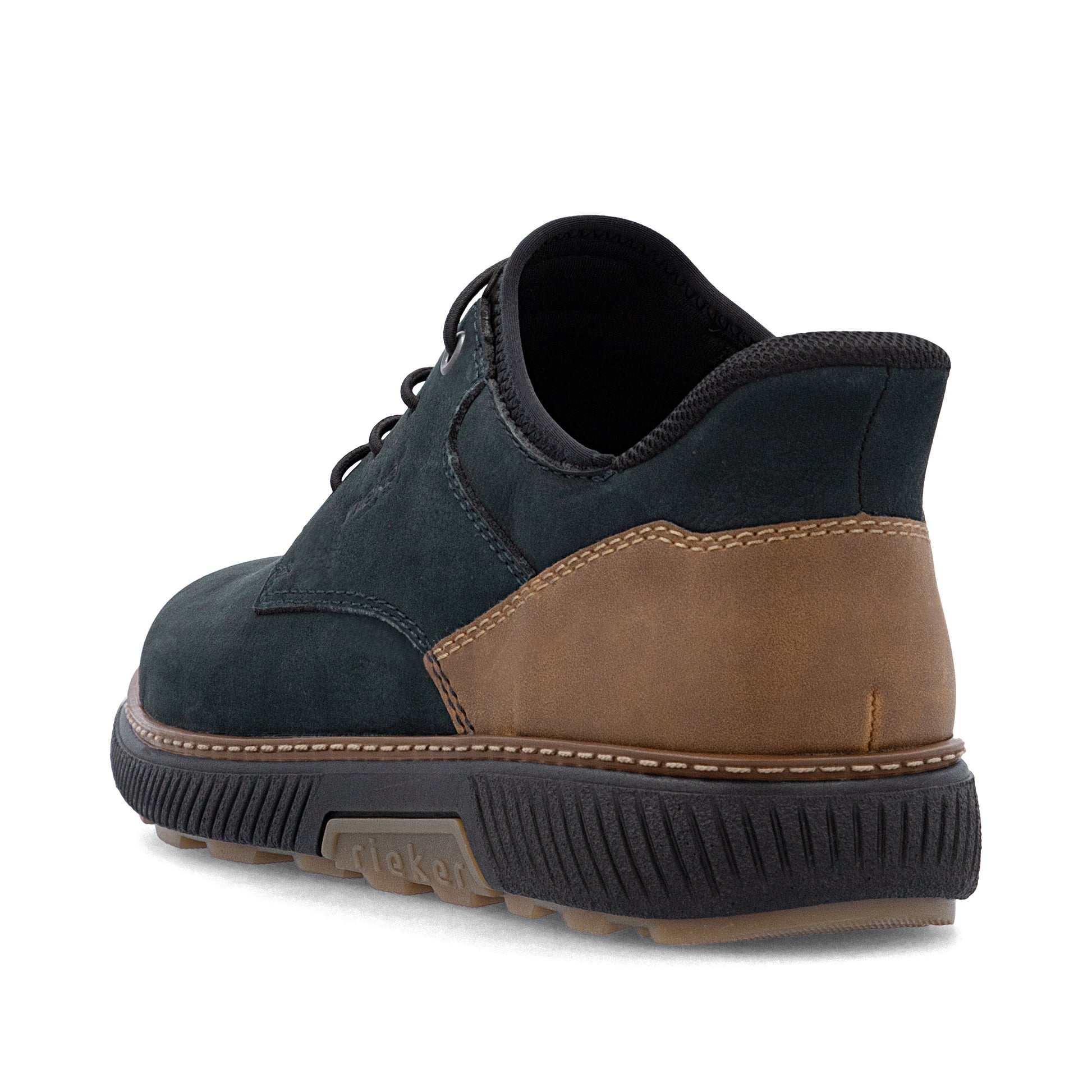Blue Elasticated Shoes for Men | Rieker B3357-15