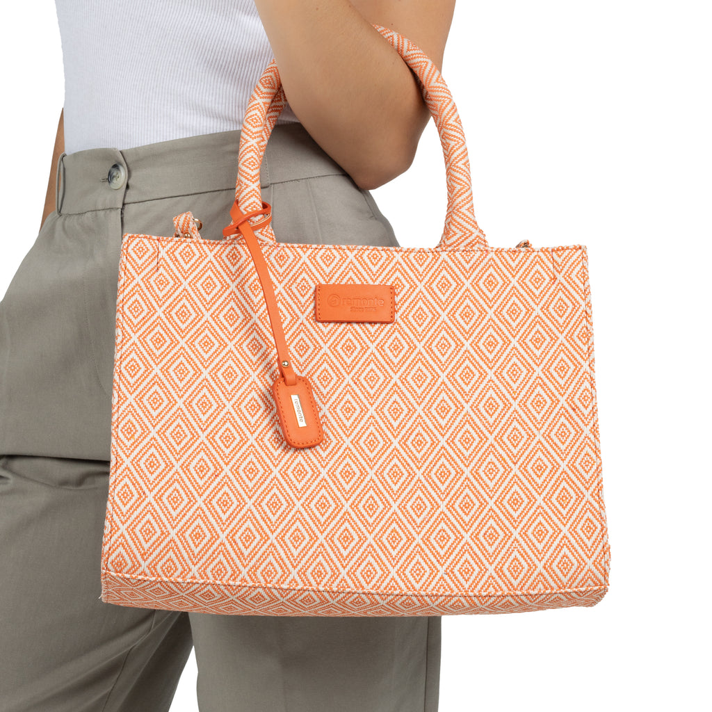 Orange Zip Bags for Women | Remonte Q0762-38