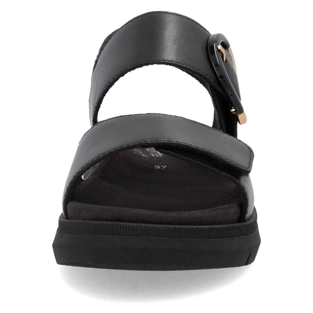Black Hook & Loop Sandals for Women | Remonte D2K50-00