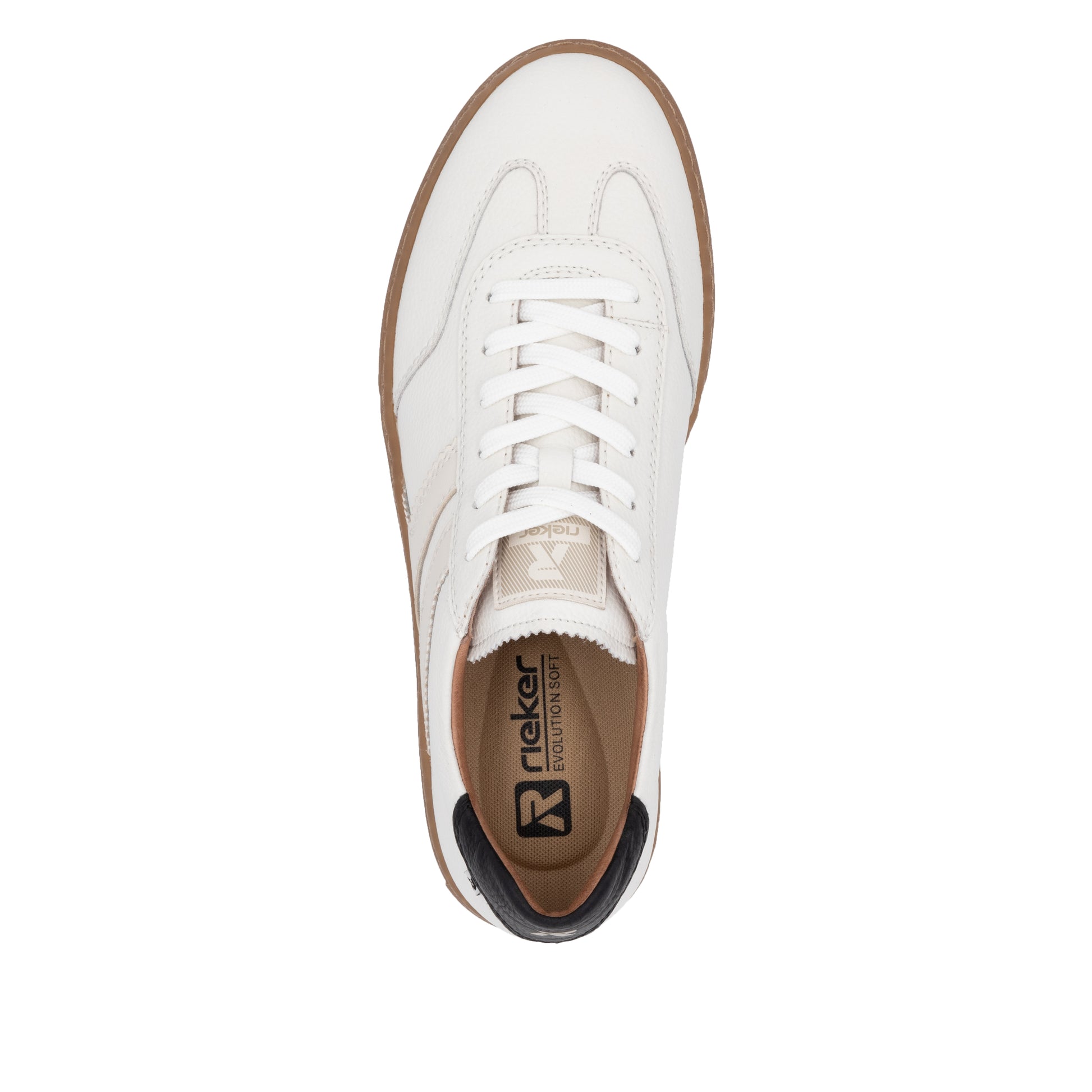 White Elasticated Shoes for Men | Rieker Sport U0707-80