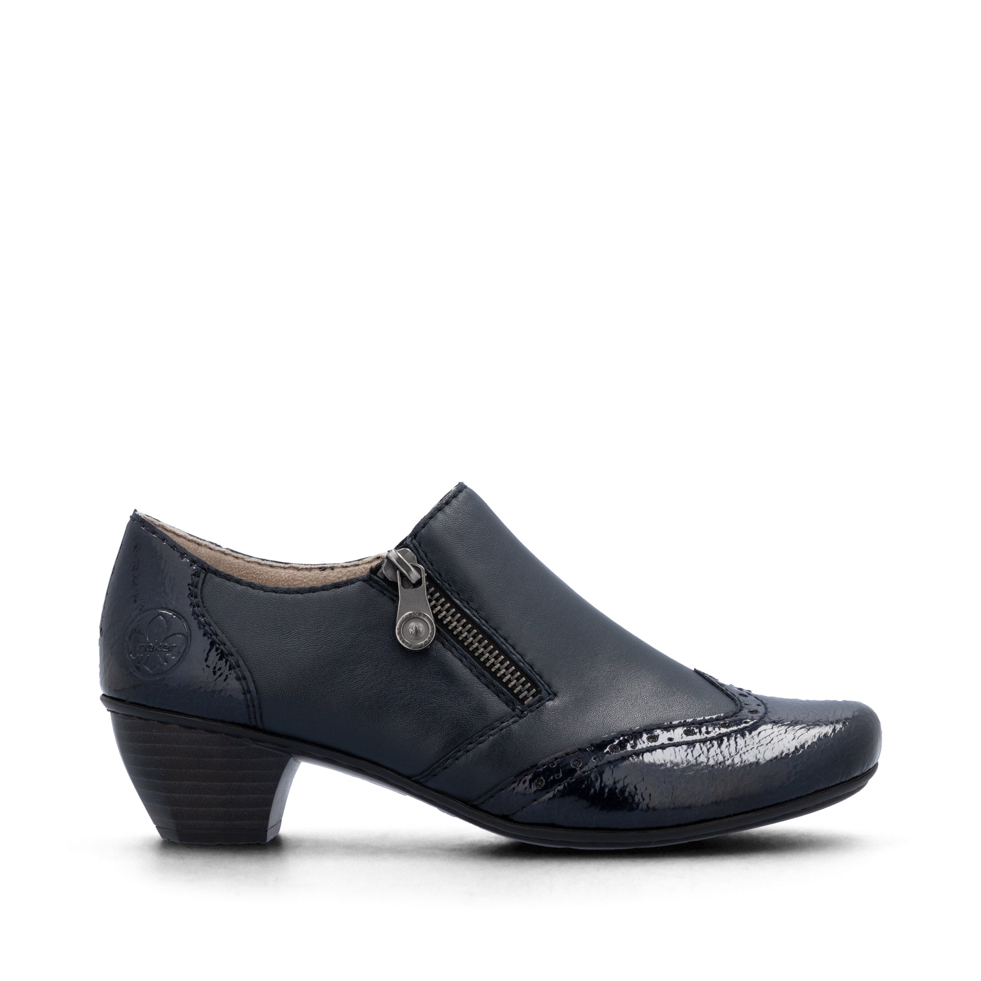 Blue Zip Shoes for Women | Rieker 41757-15