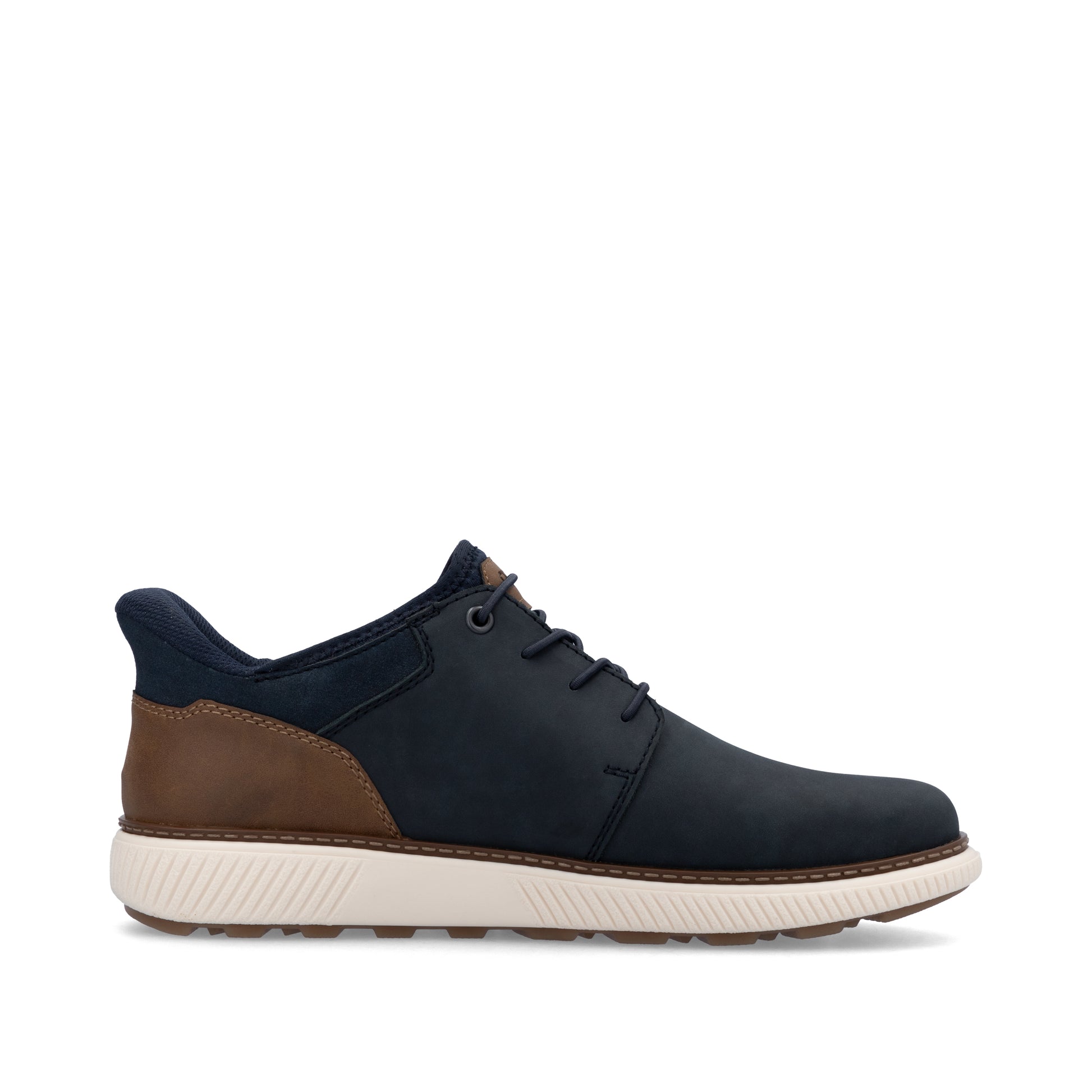 Blue Elasticated Shoes for Men | Rieker B3357-14