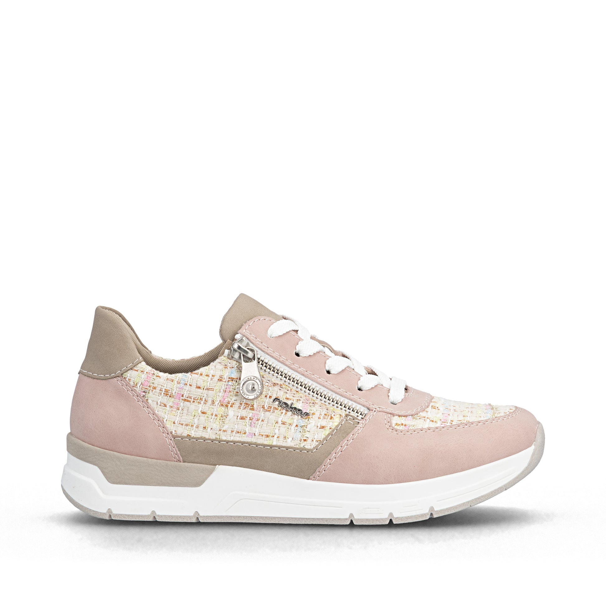 Pink Zip Shoes for Women | Rieker 58902-31