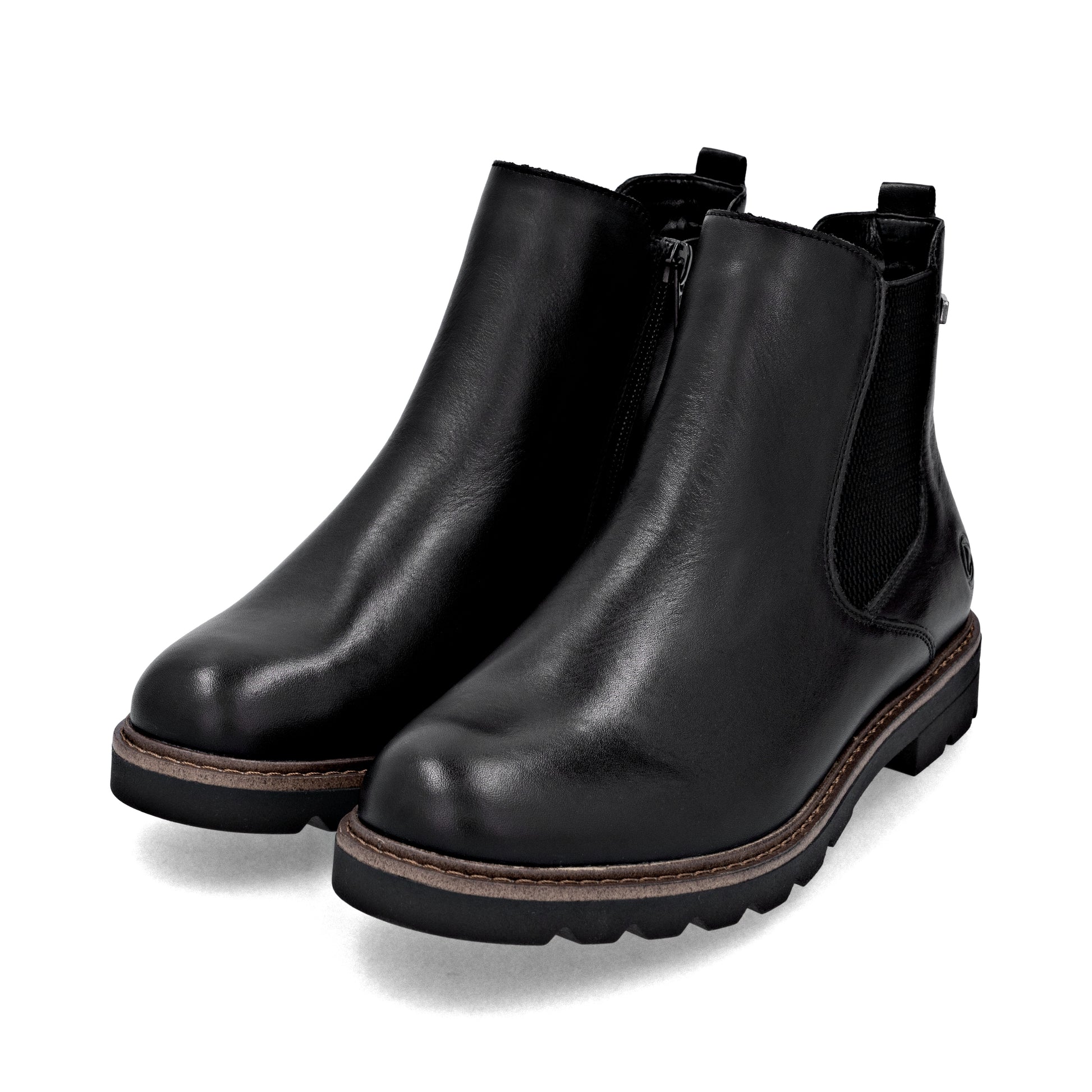 Black Zip Boots for Women | Remonte D2Q70-00