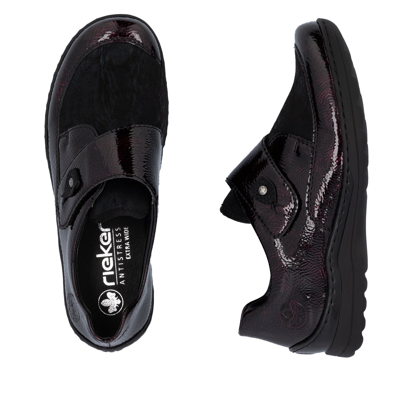 Rieker Woman's Shoes - Red | 48951-35