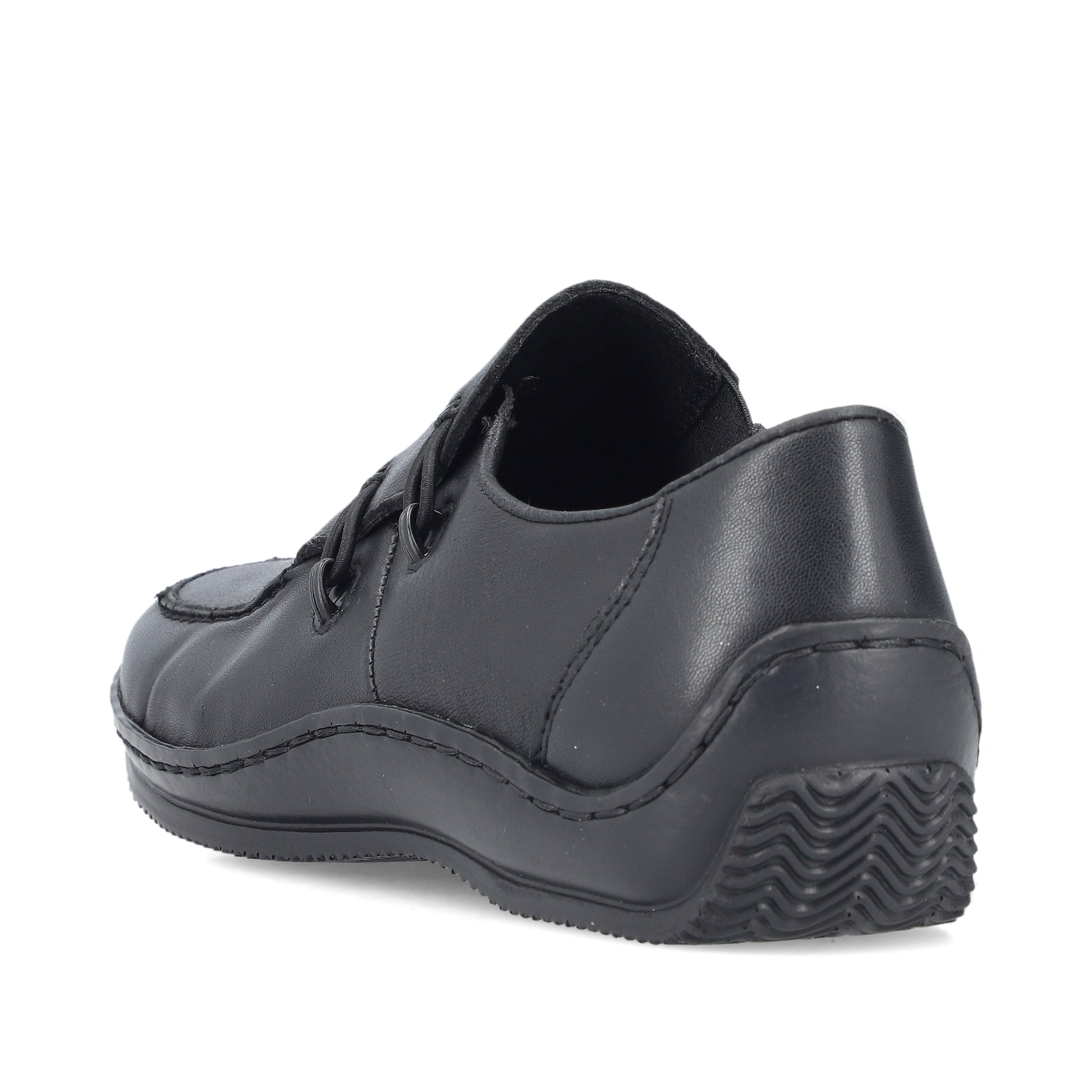 Black Elasticated Shoes for Women | Rieker L1751-00