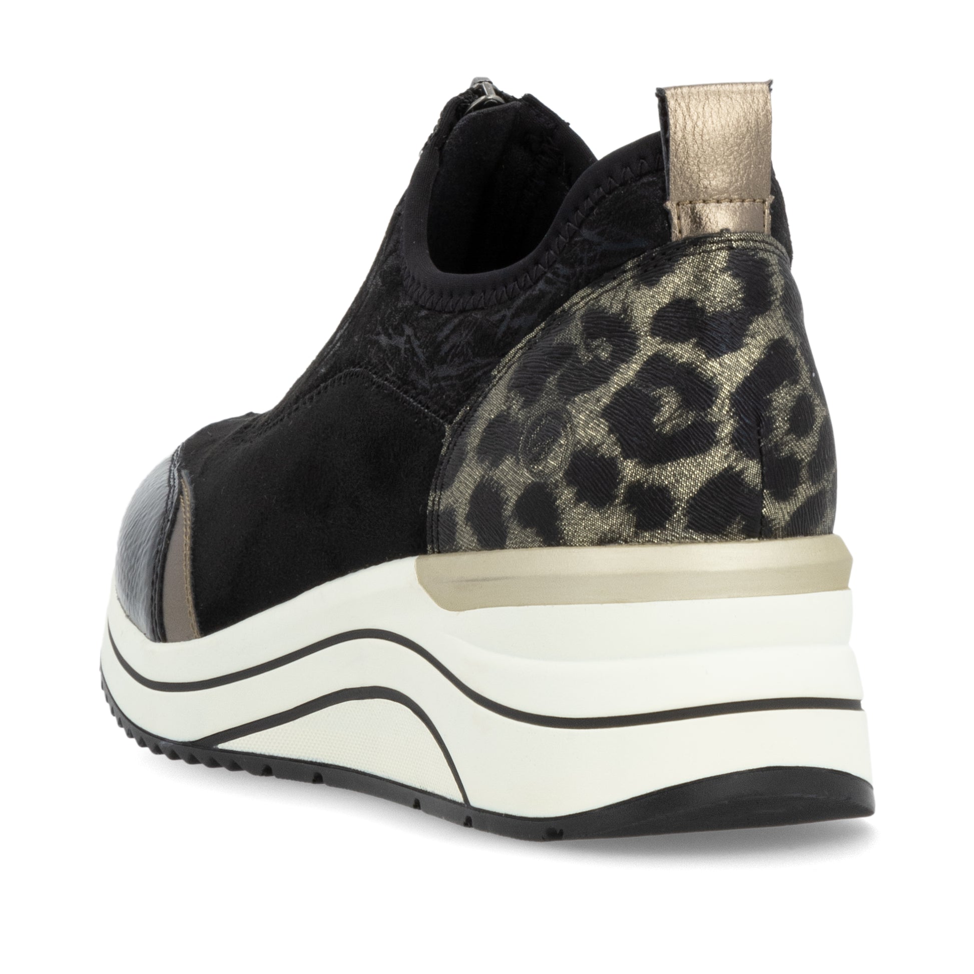 Black Zip Shoes for Women | Remonte D0T08-02