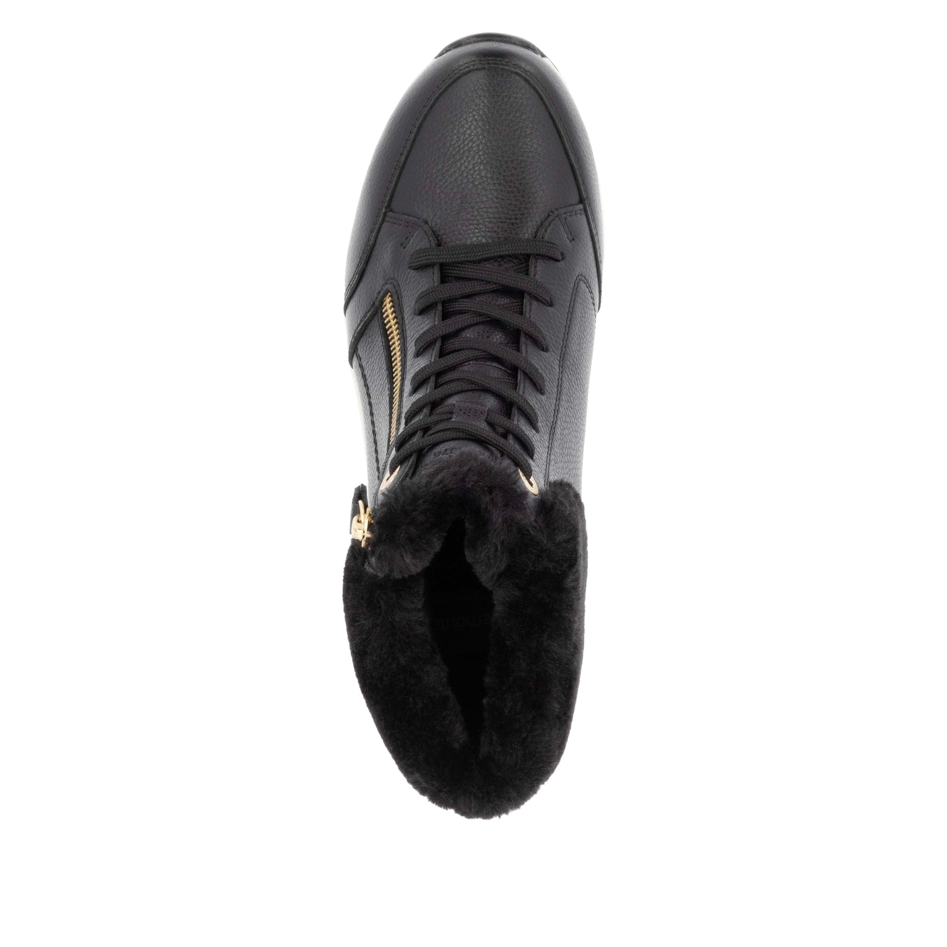 Black Zip Boots for Women | Remonte D0T77-02