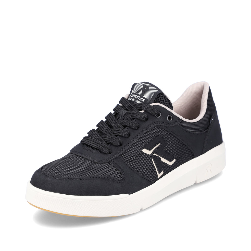 Black Lace-Up Shoes for Women | Rieker Sport 41905-00