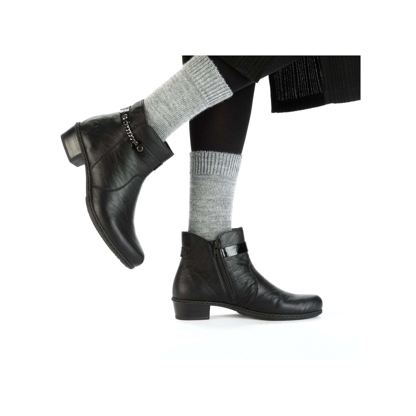 Rieker Woman's Boots - Black | Y0783-00