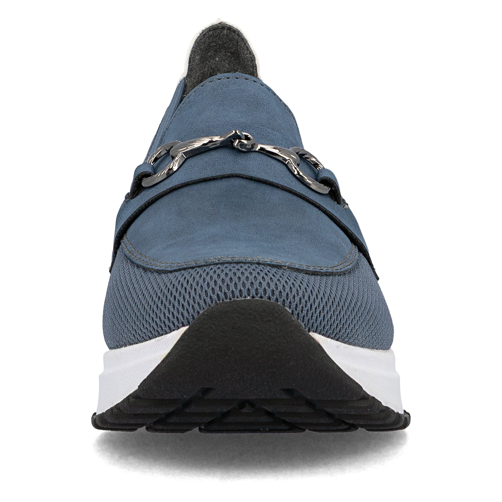 Blue Elasticated Shoes for Women | Rieker N7455-14