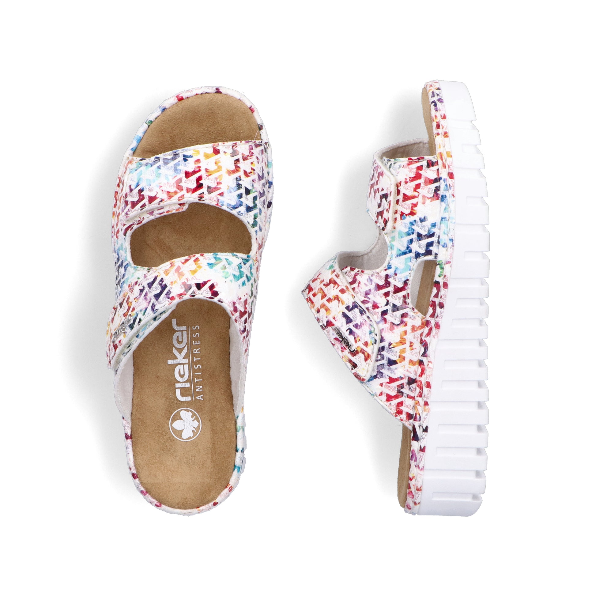 Multi Hook & Loop Sandals for Women | Rieker V1392-90