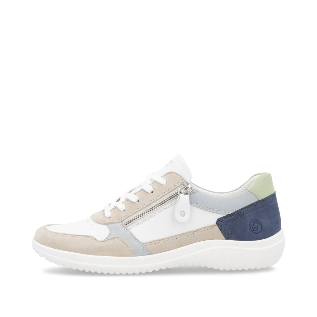 White Zip Shoes for Women | Remonte D1E06-81