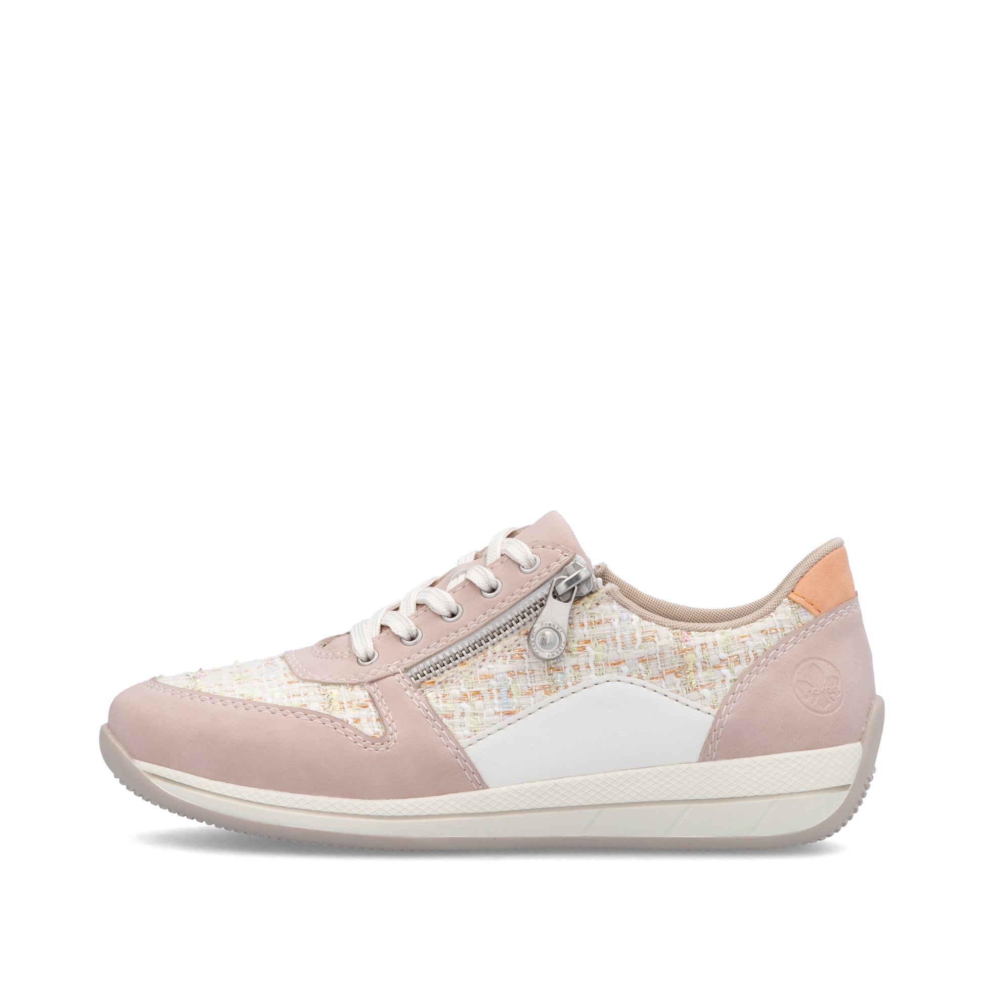 Pink Zip Shoes for Women | Rieker N1100-31