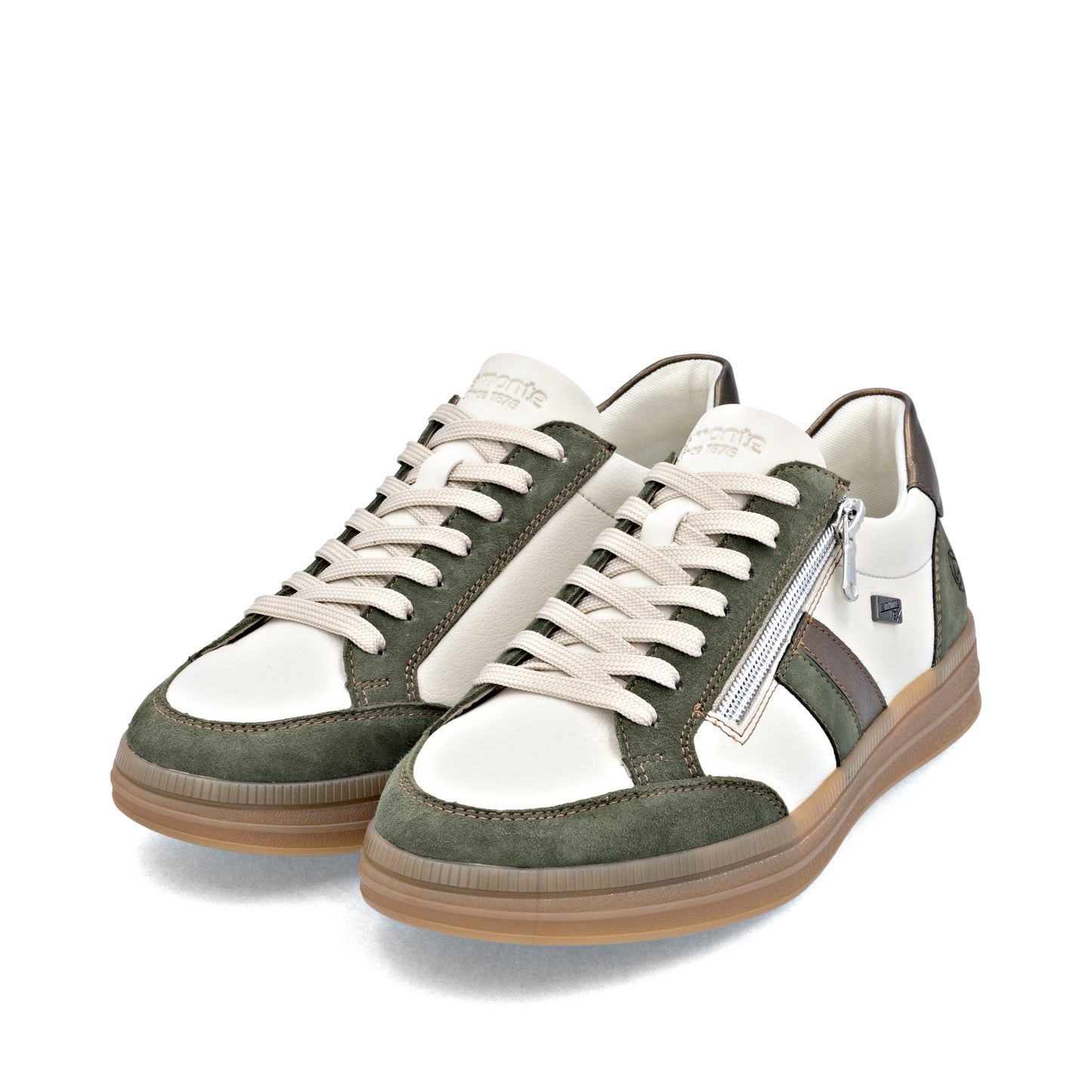 remonte Women's Trainer - Beige | D2C04-60