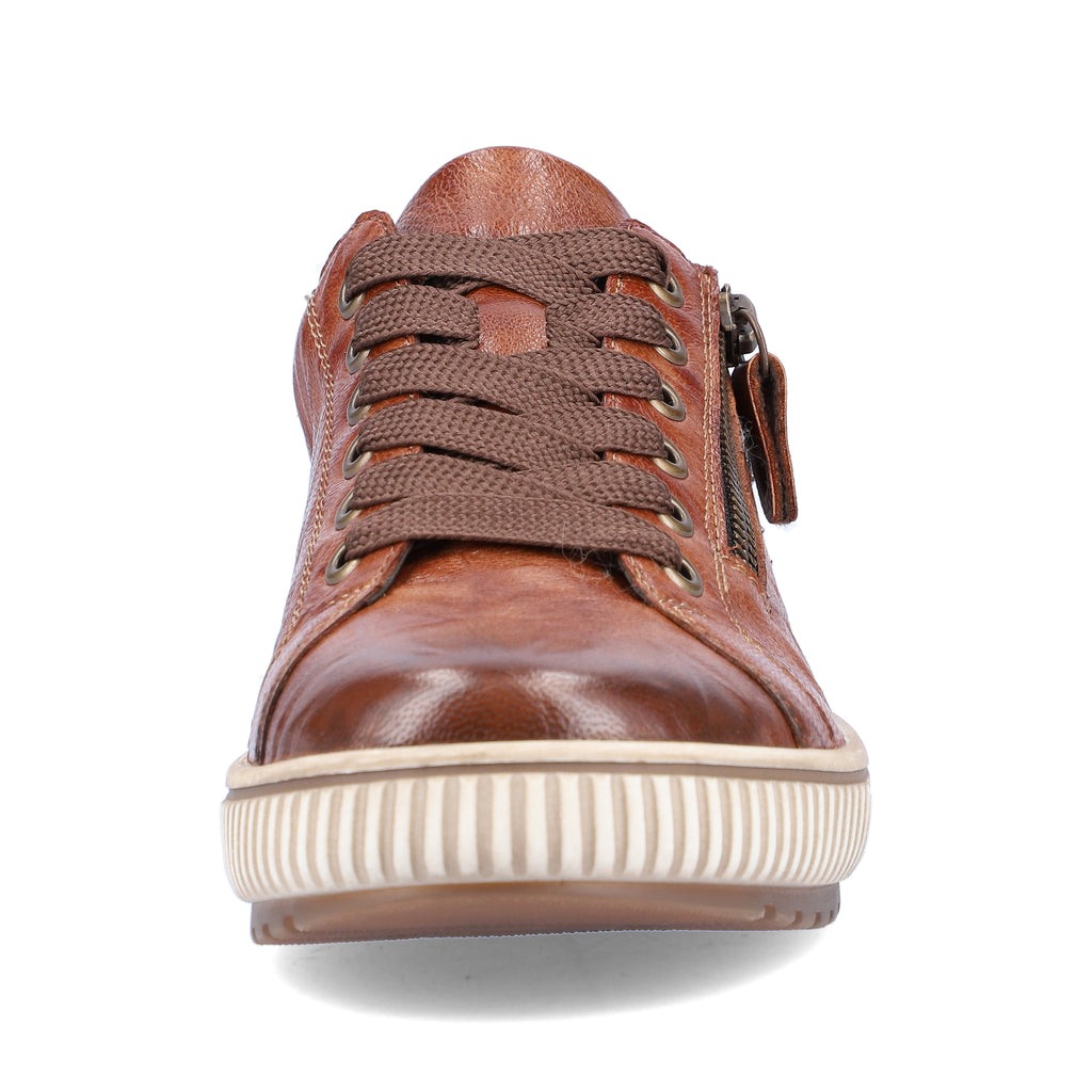 Brown Zip Shoes for Women | Remonte D0700-22