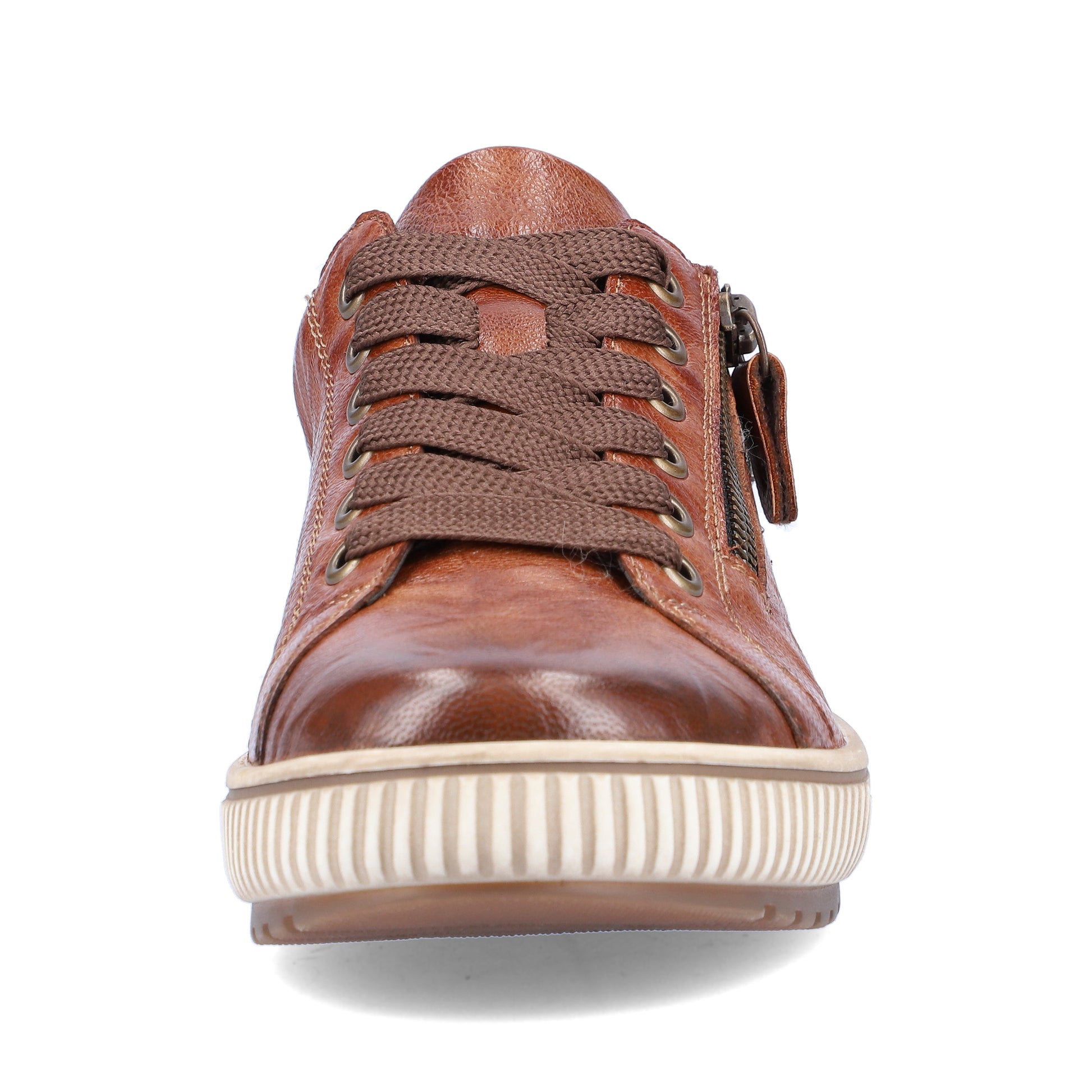 Brown Zip Shoes for Women | Remonte D0700-22