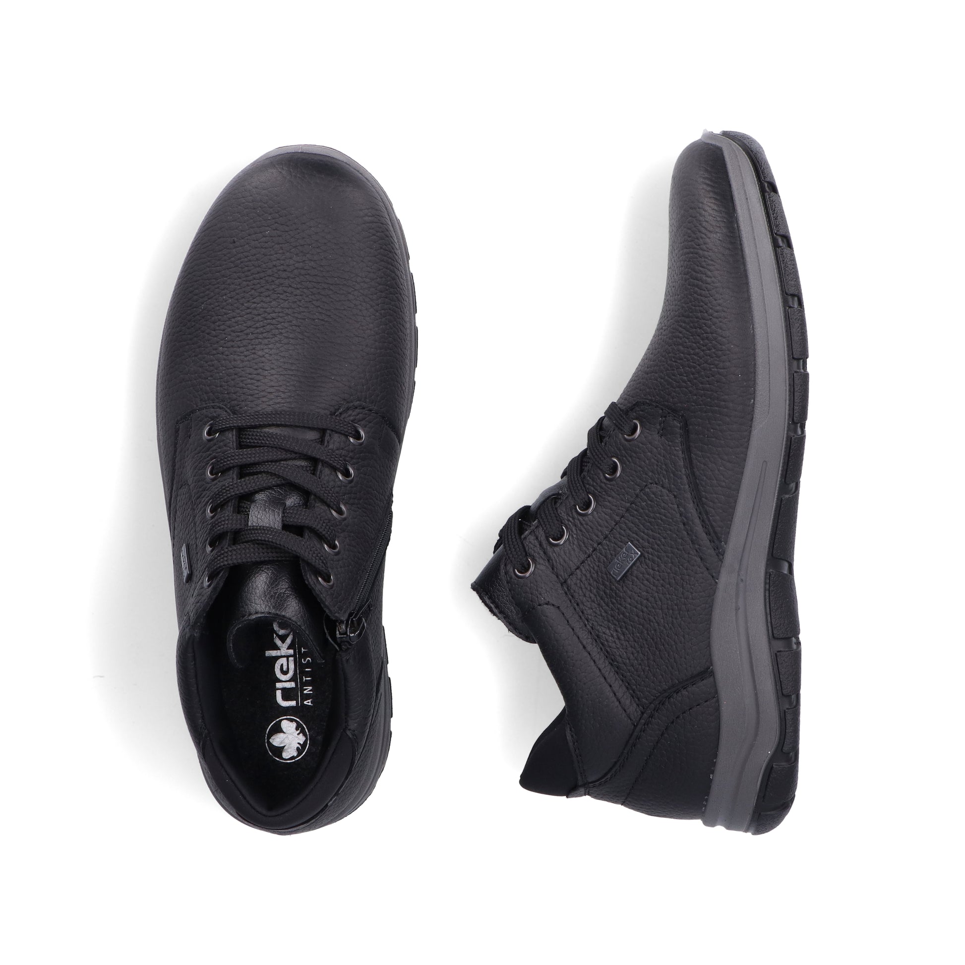 Black Zip Boots for Men | Rieker 03632-00