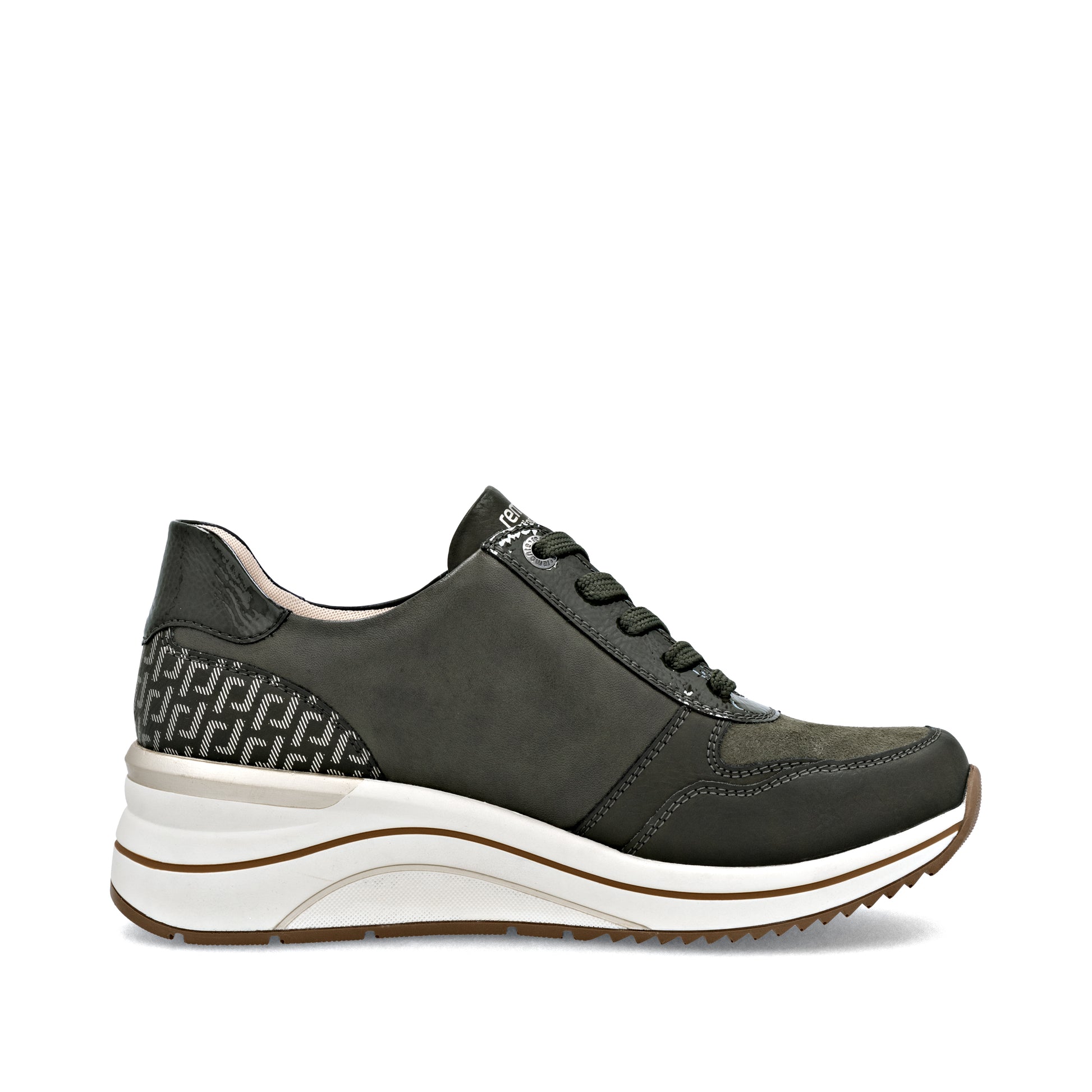 Green Zip Shoes for Women | Remonte D0T16-54
